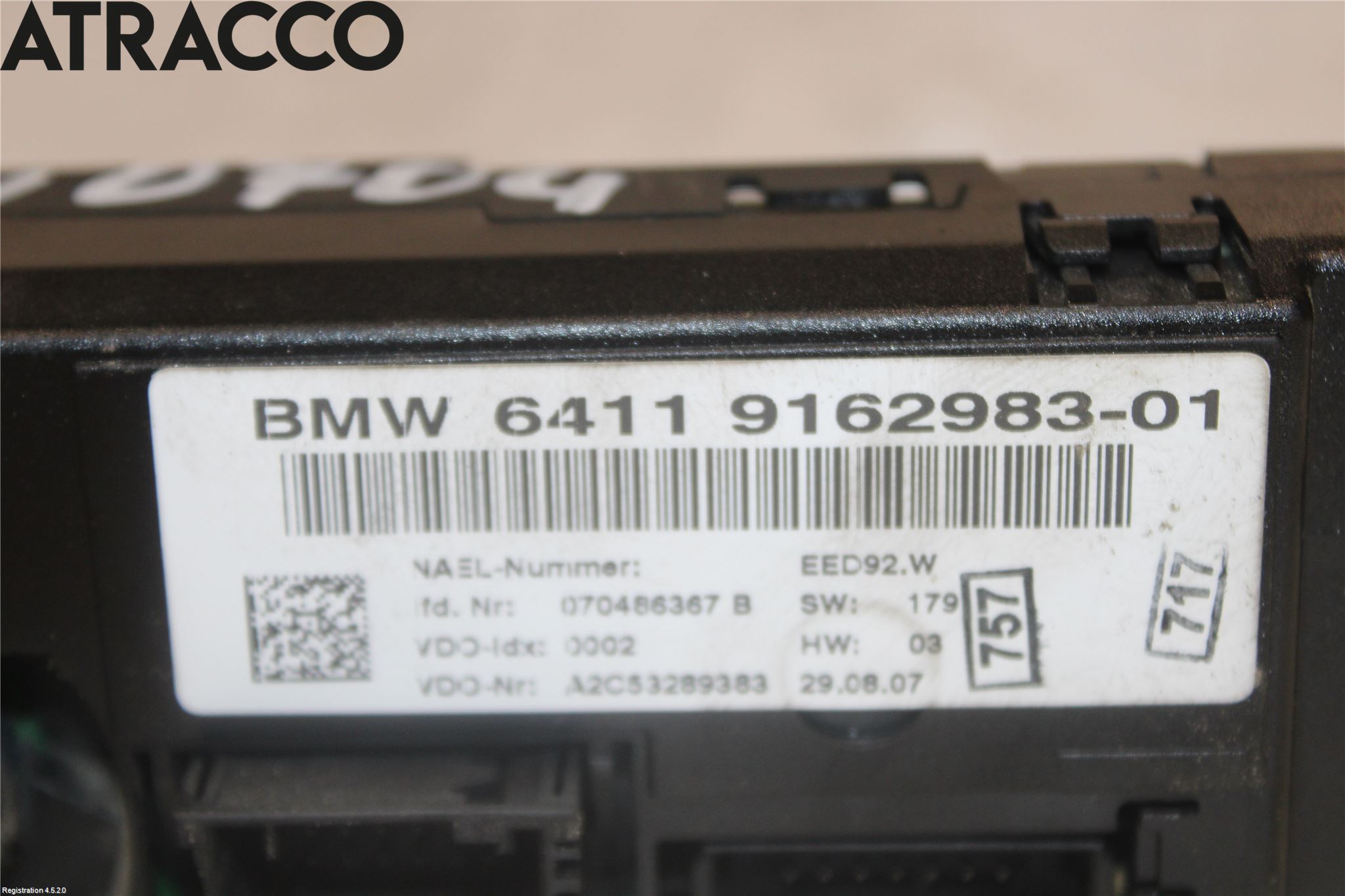 BMW 1 E87/81 5D/3D 03-11 Ac Styrenhet Ac Manöveren