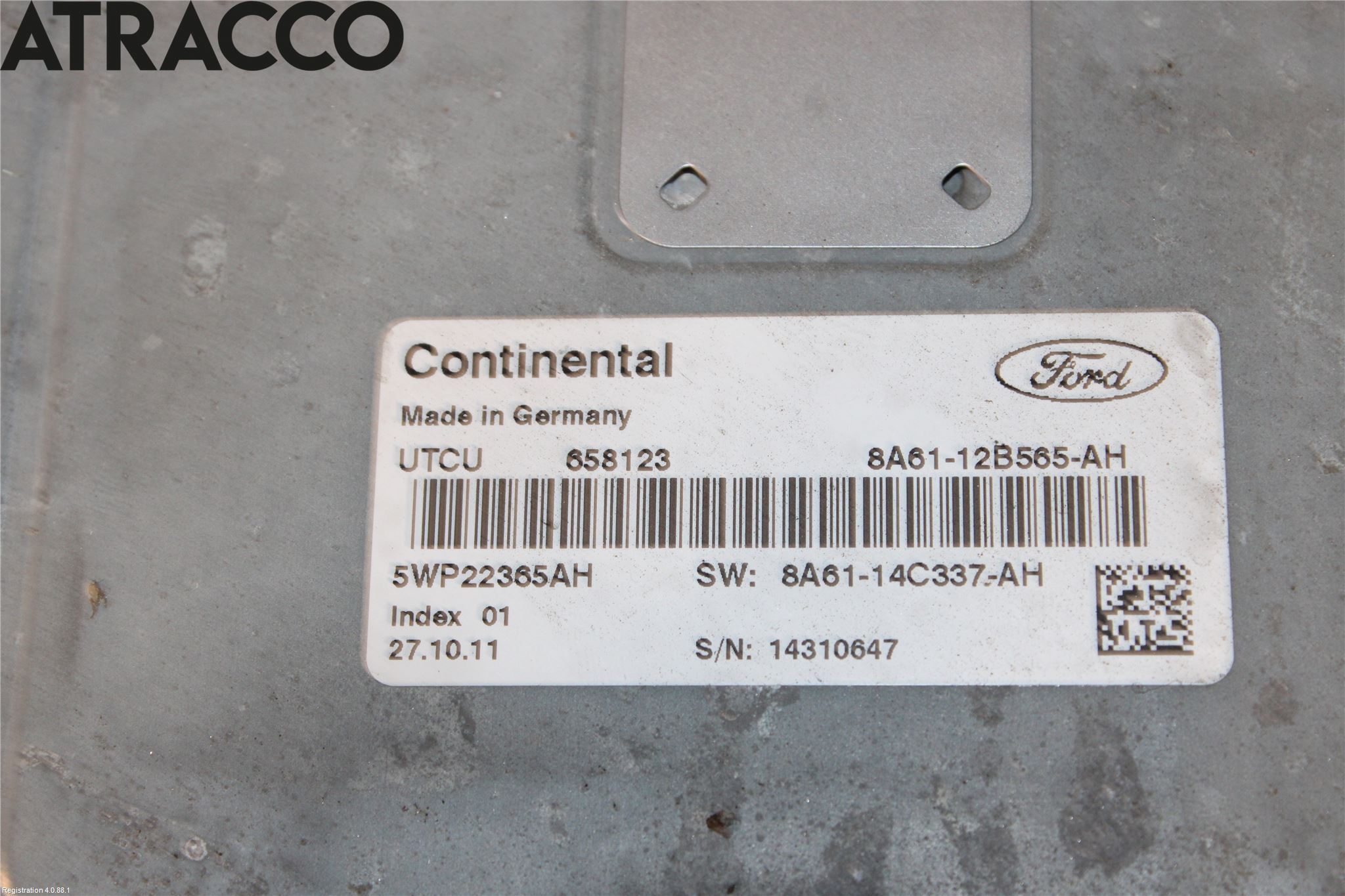 Ford FIESTA 09-12 Styrenhet Insprut Bensin