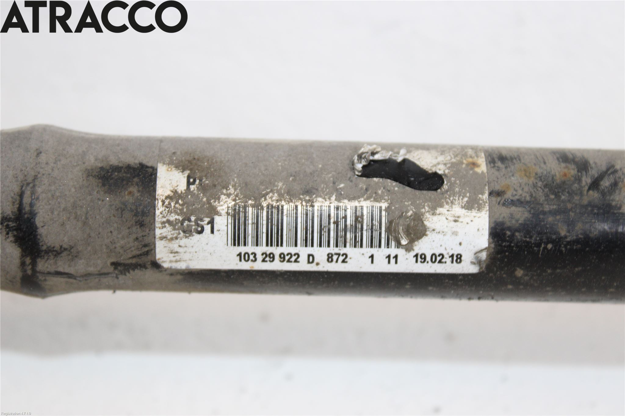 Volkswagen VW TRANSP/CARAVELLE (T6) 16-22 Drivaxel Bak Höger