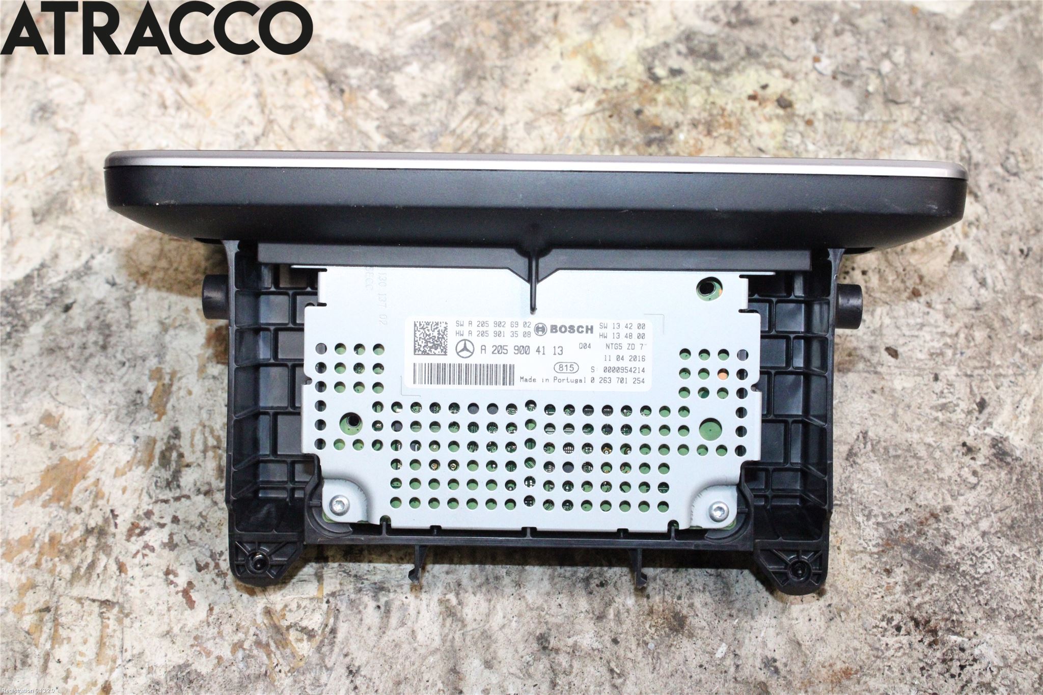 Mercedes-Benz MB C-KLASS (W205) 14-21 Kontrolldisplay