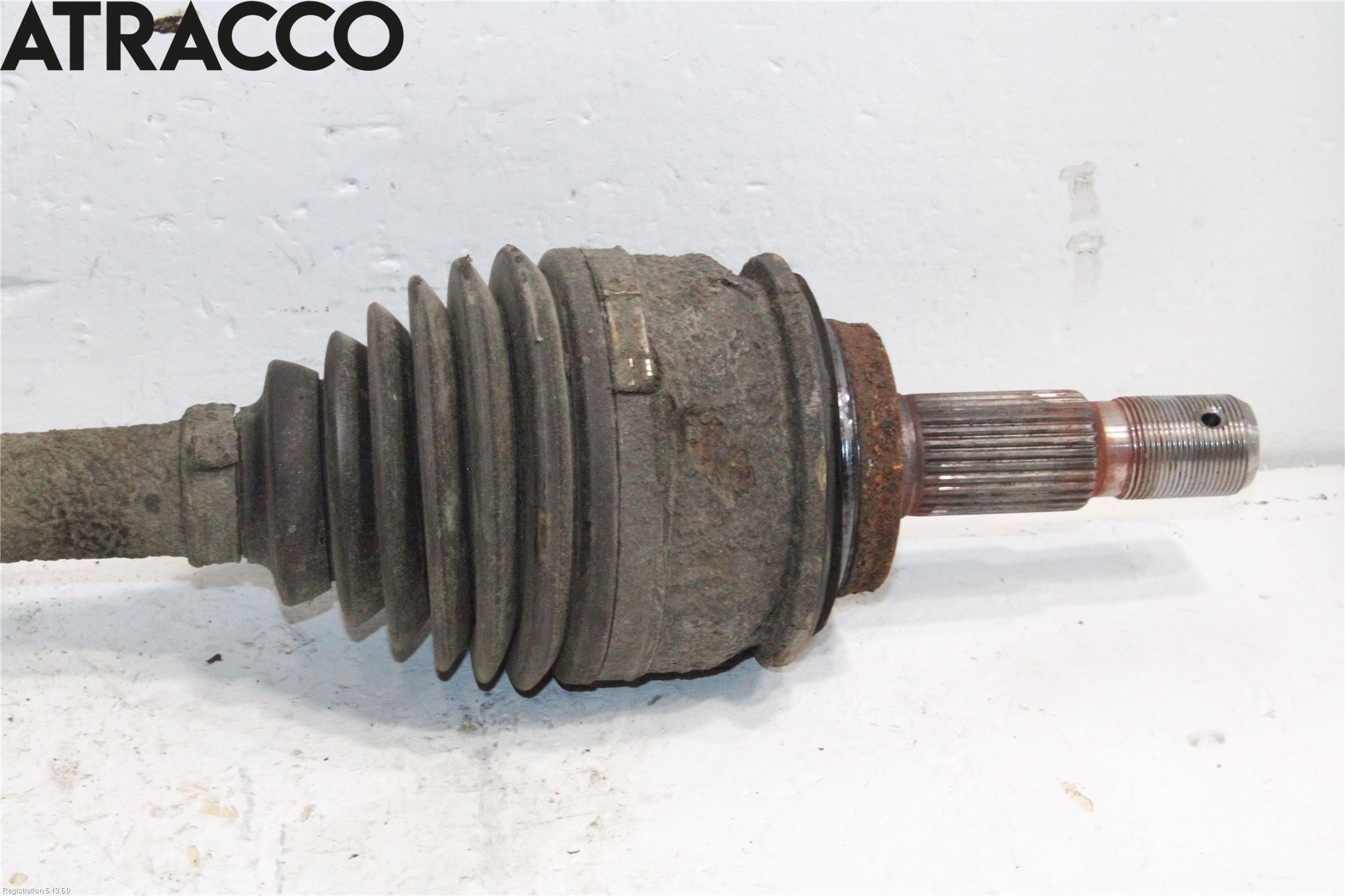 Toyota LANDCRUISER J150 10-23 Drivaxel Fram Vänster