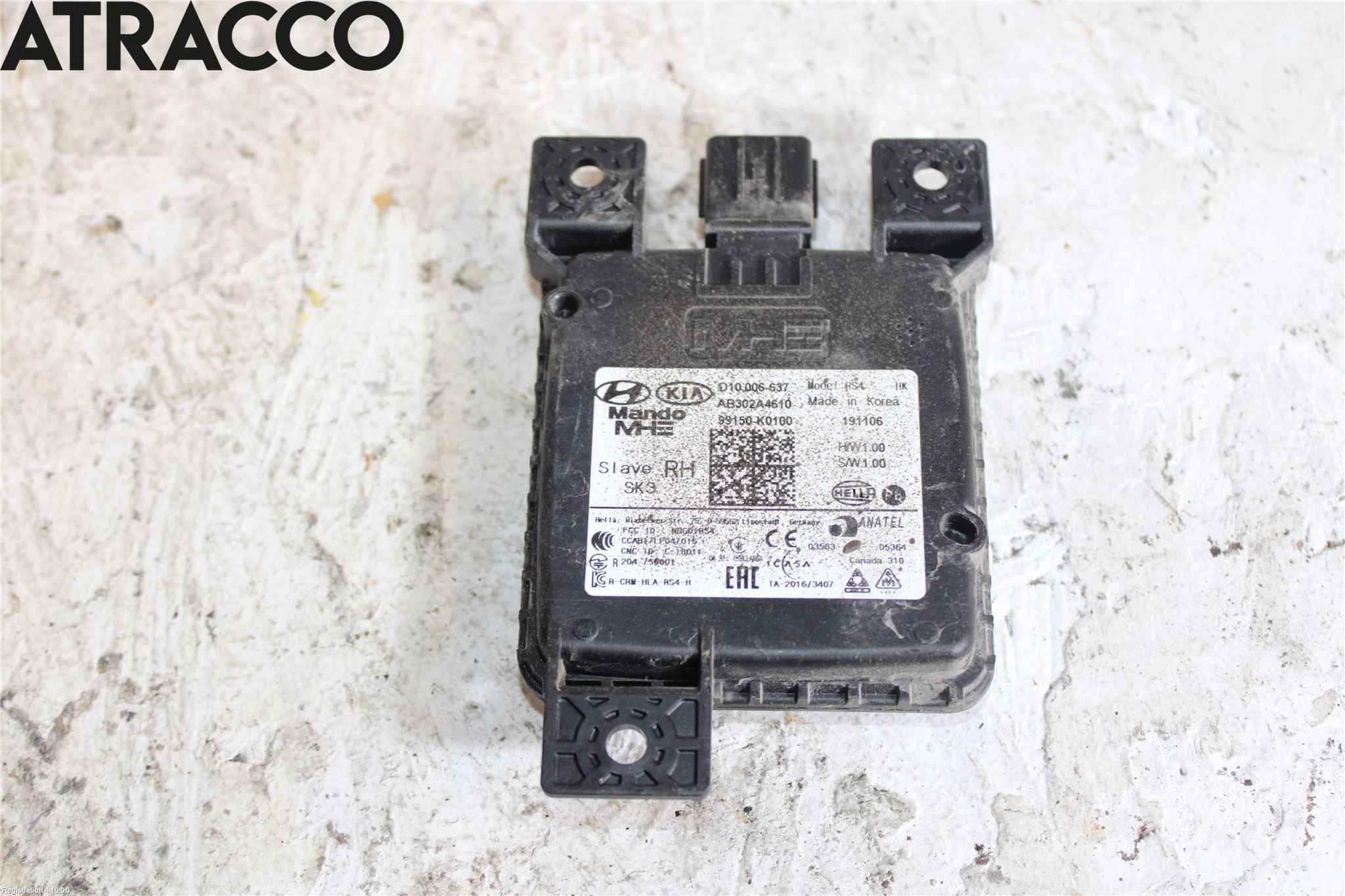 Kia SOUL 09- Sensor Aktivt Kollisionsskydd