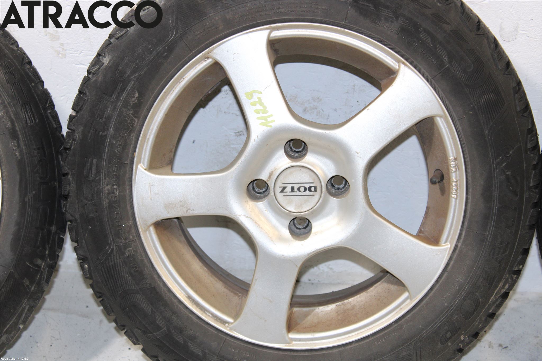 Nissan QASHQAI   07-10 Vinterdäck Alumfälg 4St