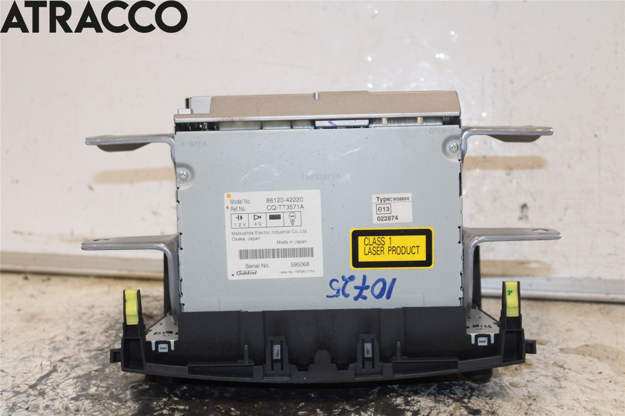 Toyota RAV 4 06-12 Cd Radio - Multimediapanel
