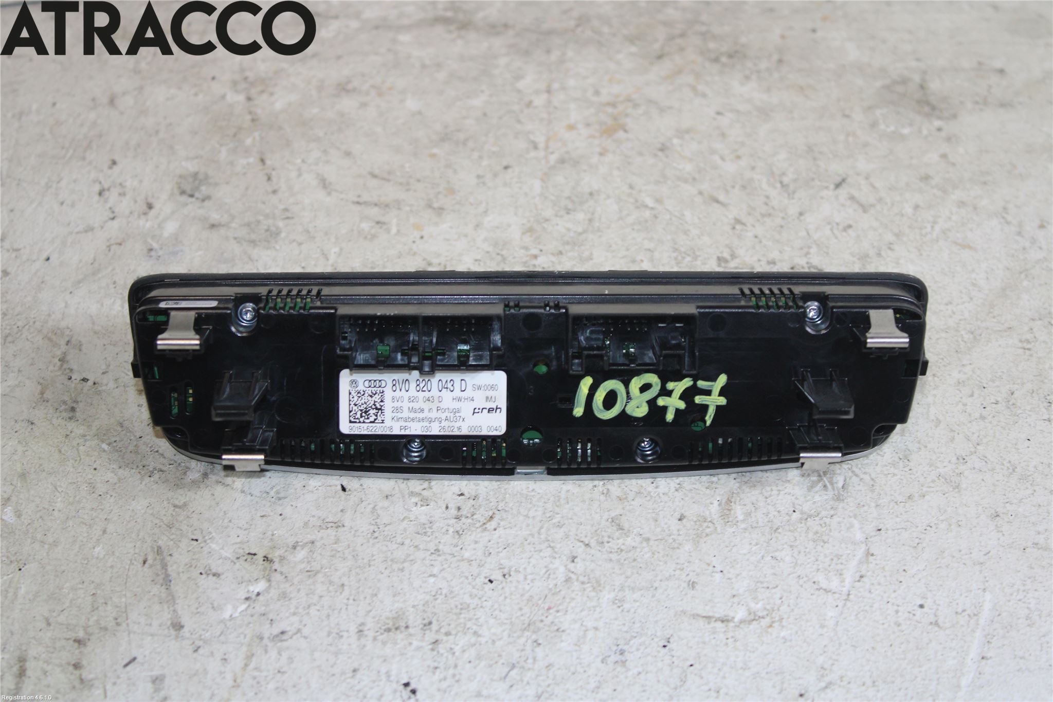 Audi A3/S3 8V 13-20 Ac Styrenhet Ac Manöveren
