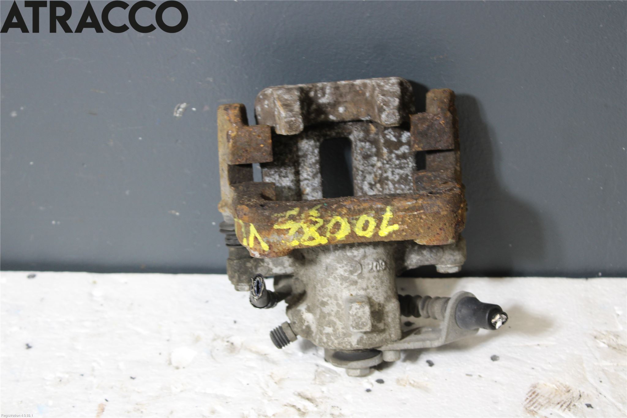Volkswagen VW POLO 10-17 Bromsok Bak Vänster
