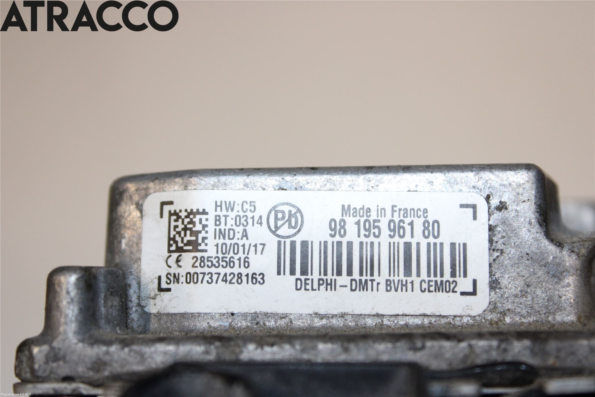 Citroen C4 CACTUS 14-20 Styrenhet Övrigt