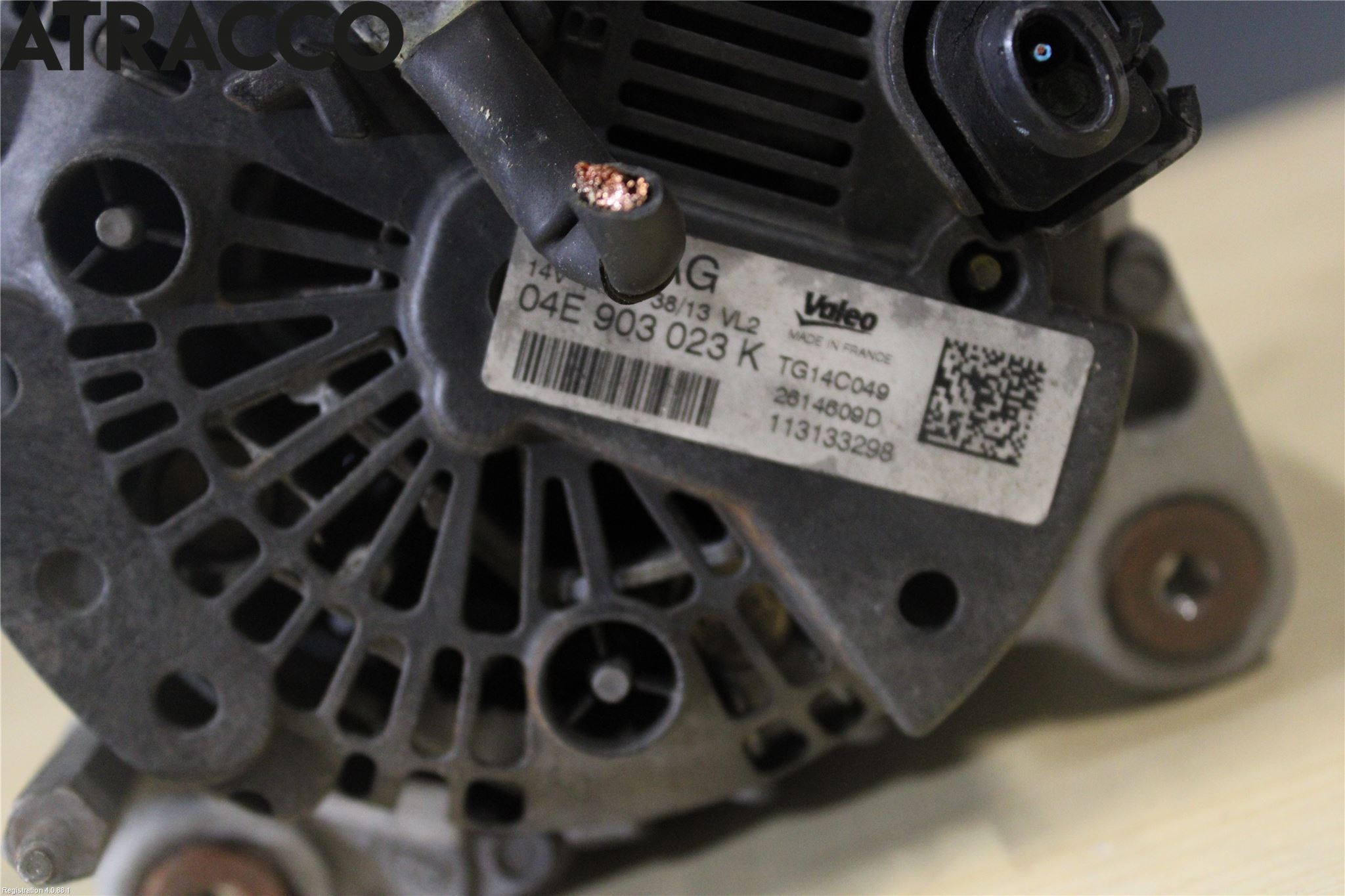 Audi A3/S3 05-13 Generator