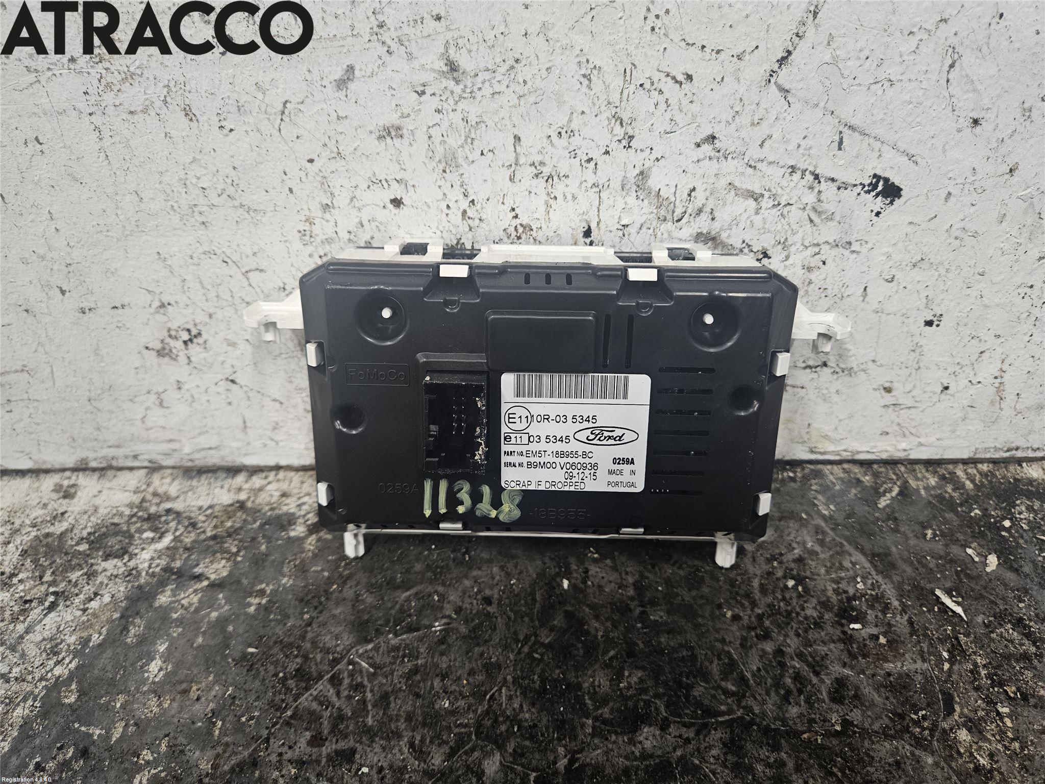 Ford TRANSIT/TOURNEO CONNECT 13-22 Multifunktionsdisplay