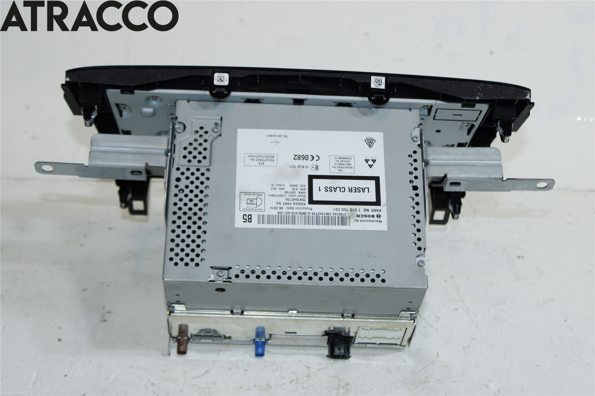 Nissan QASHQAI 14-17 Cd Radio - Multimediapanel