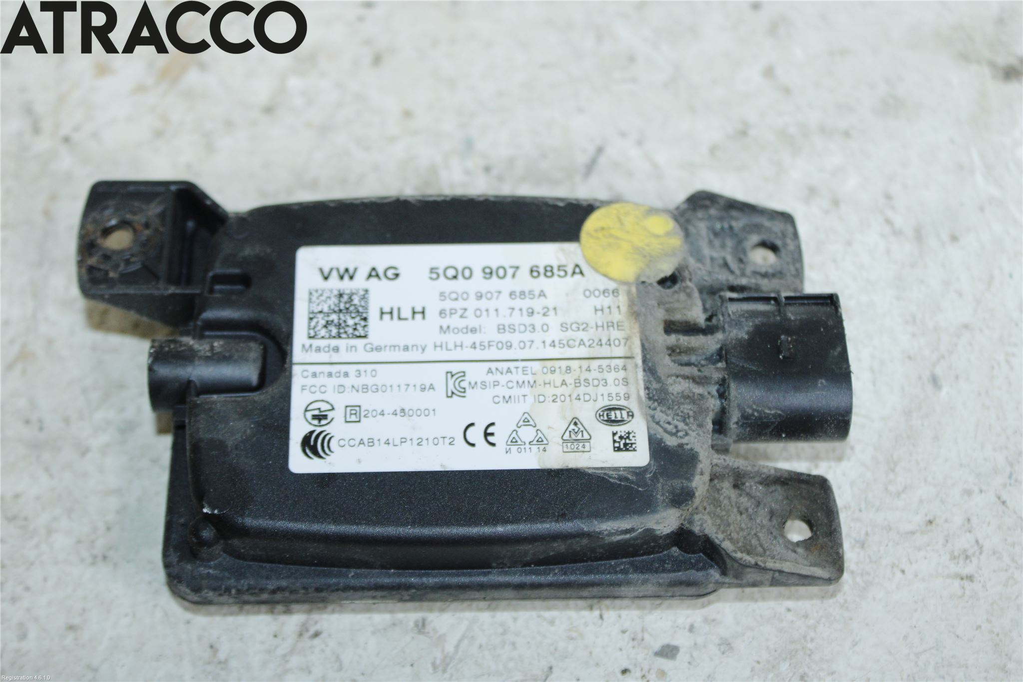 Volkswagen VW GOLF / E-GOLF VII 13-20 Styrenhet Övrigt