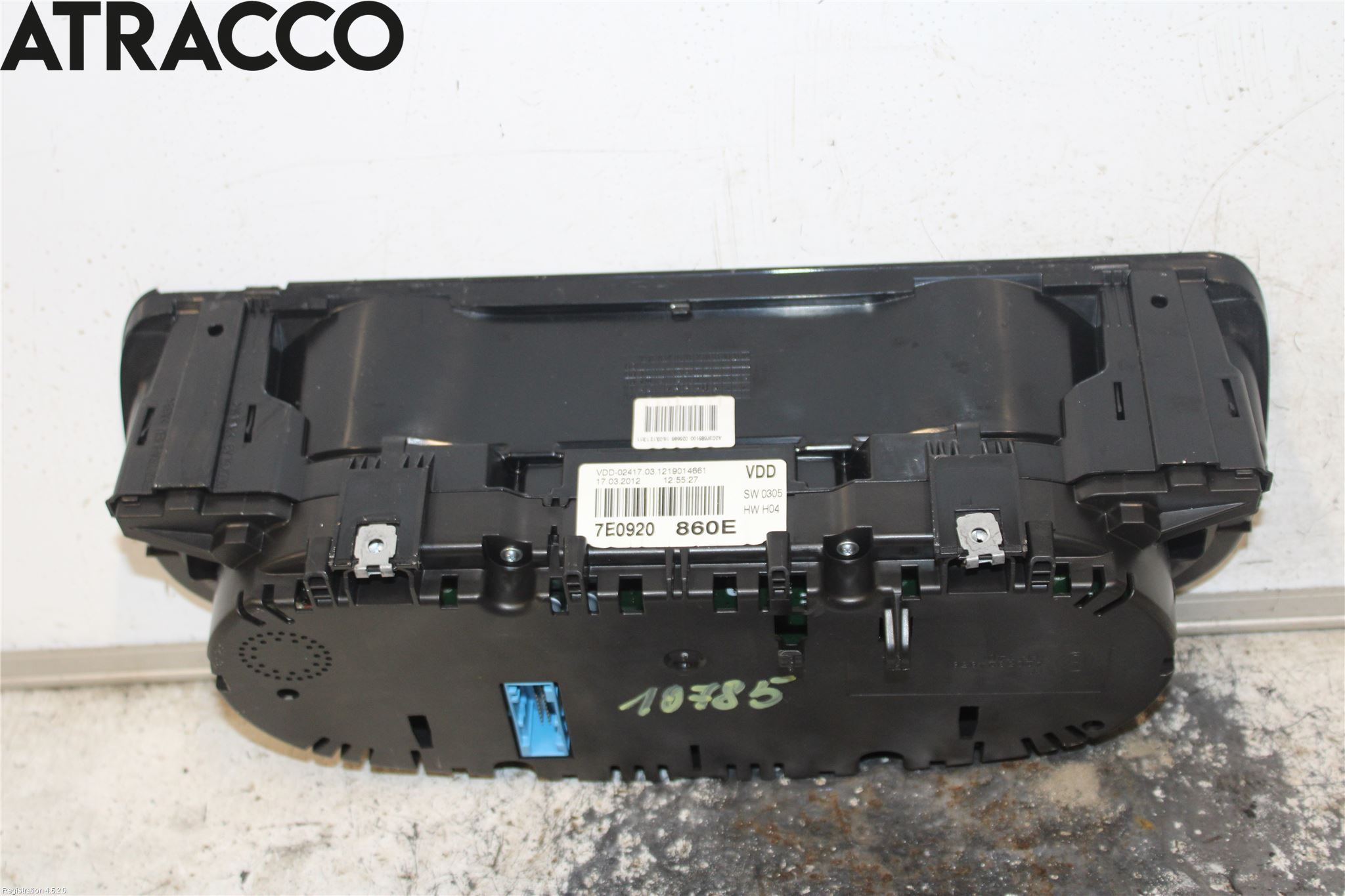 Volkswagen VW TRANSP/CARAVELLE (T5) 04-15 Instrument Komb