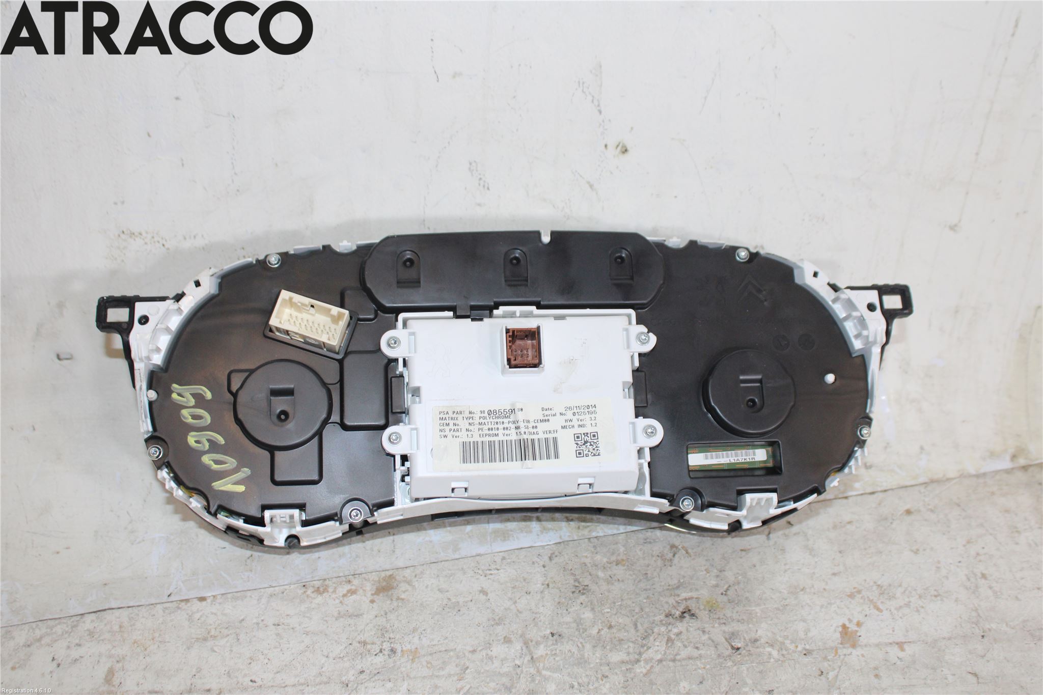 Peugeot 508 11-18 Instrument Komb