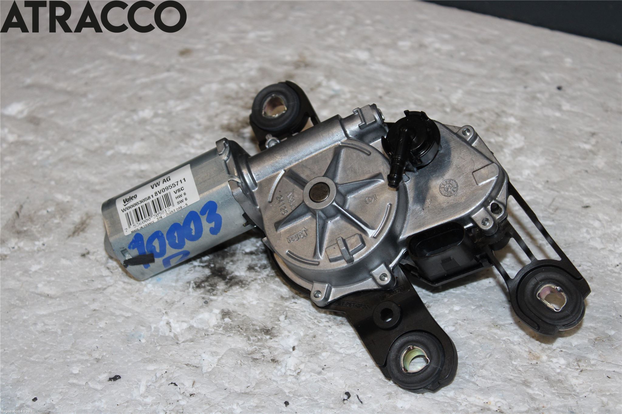 Audi A3/S3 05-13 Torkarmotor Baklucka