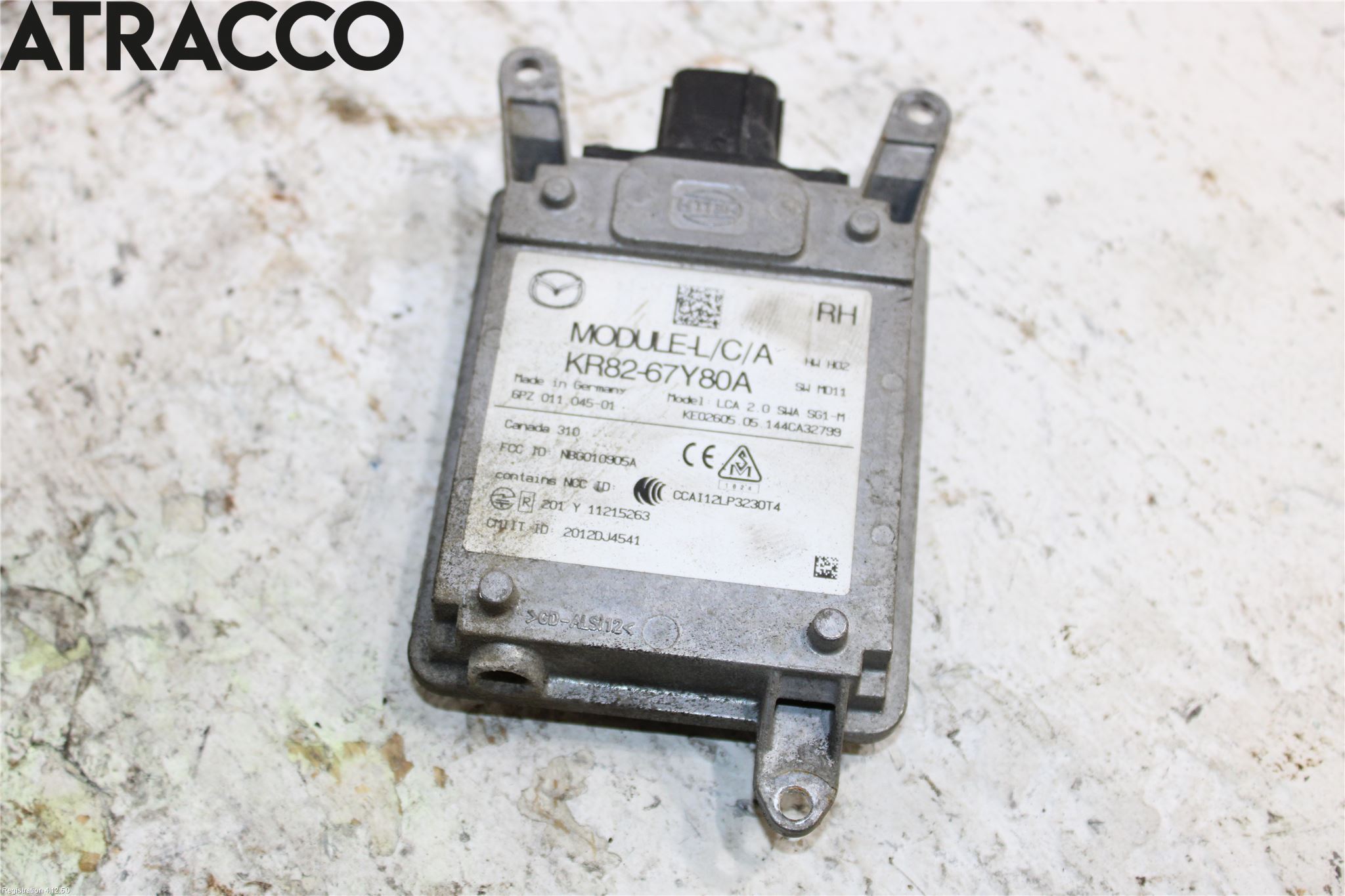 Mazda CX-5 12-17 Sensor Aktivt Kollisionsskydd