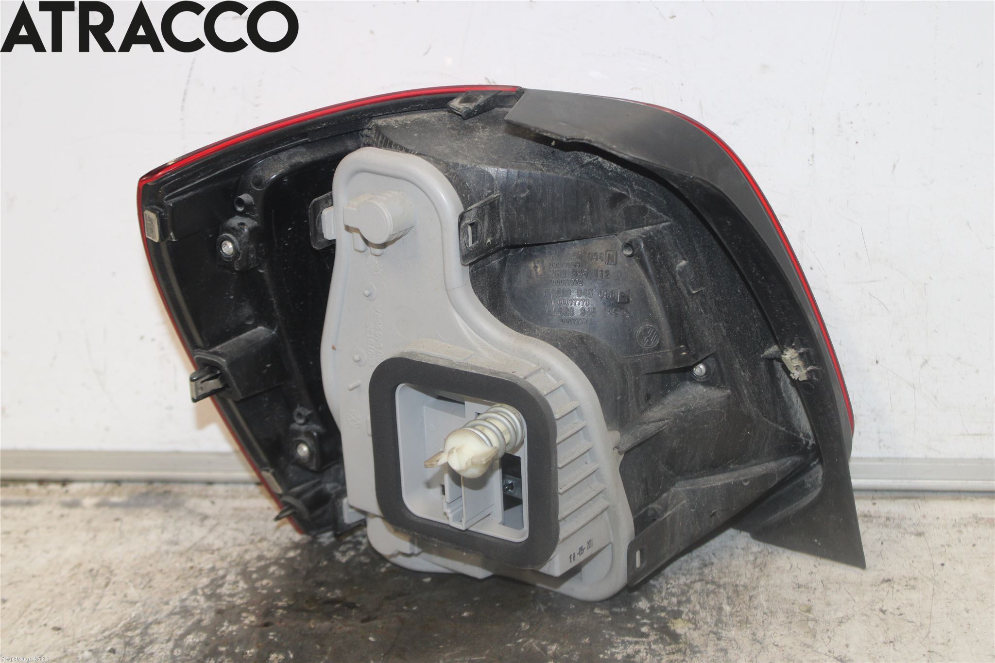 Volkswagen VW POLO 10-17 Bakljus Höger