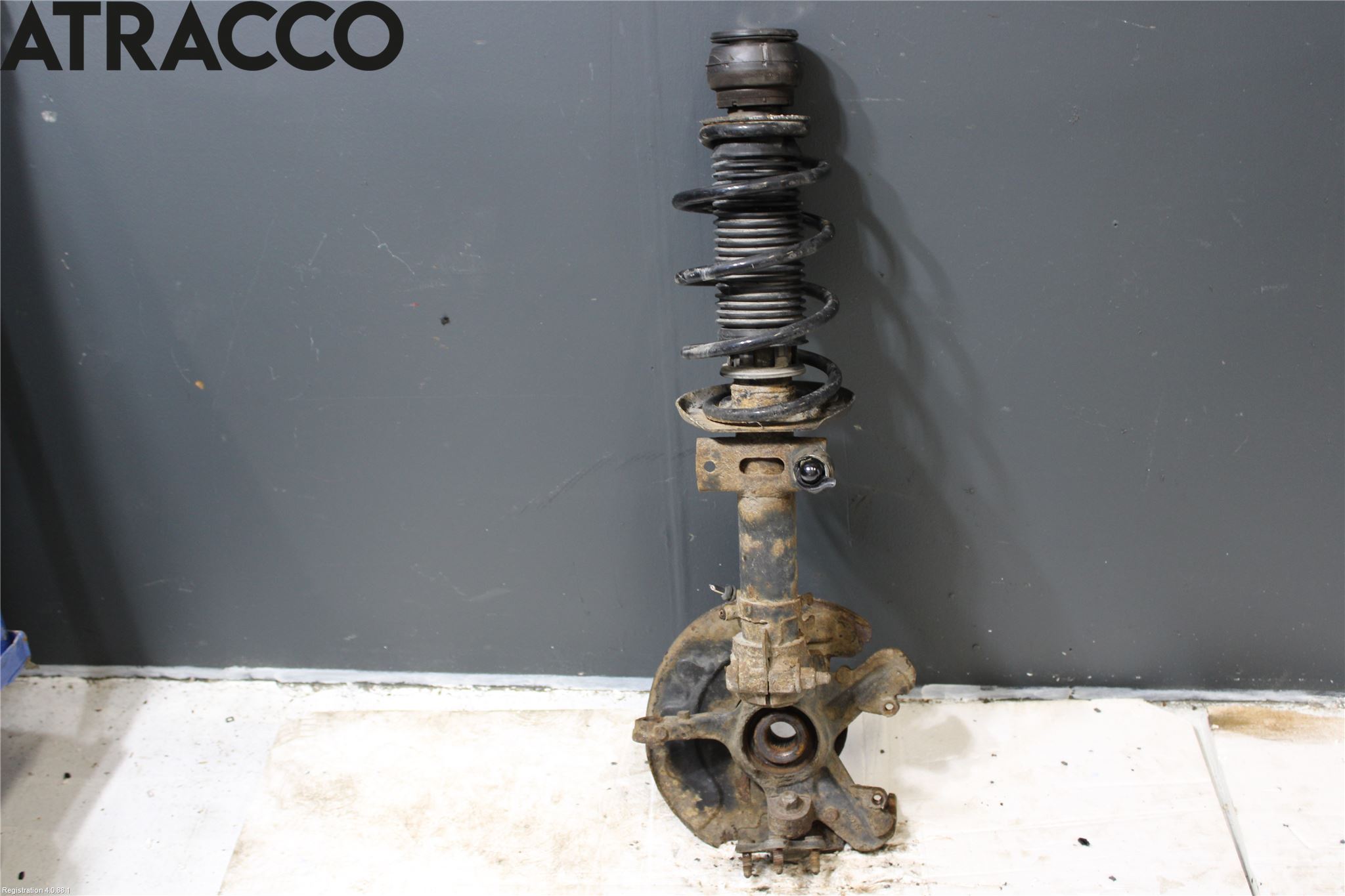 Volkswagen VW POLO 10-17 Fjäderben Fram Vänster