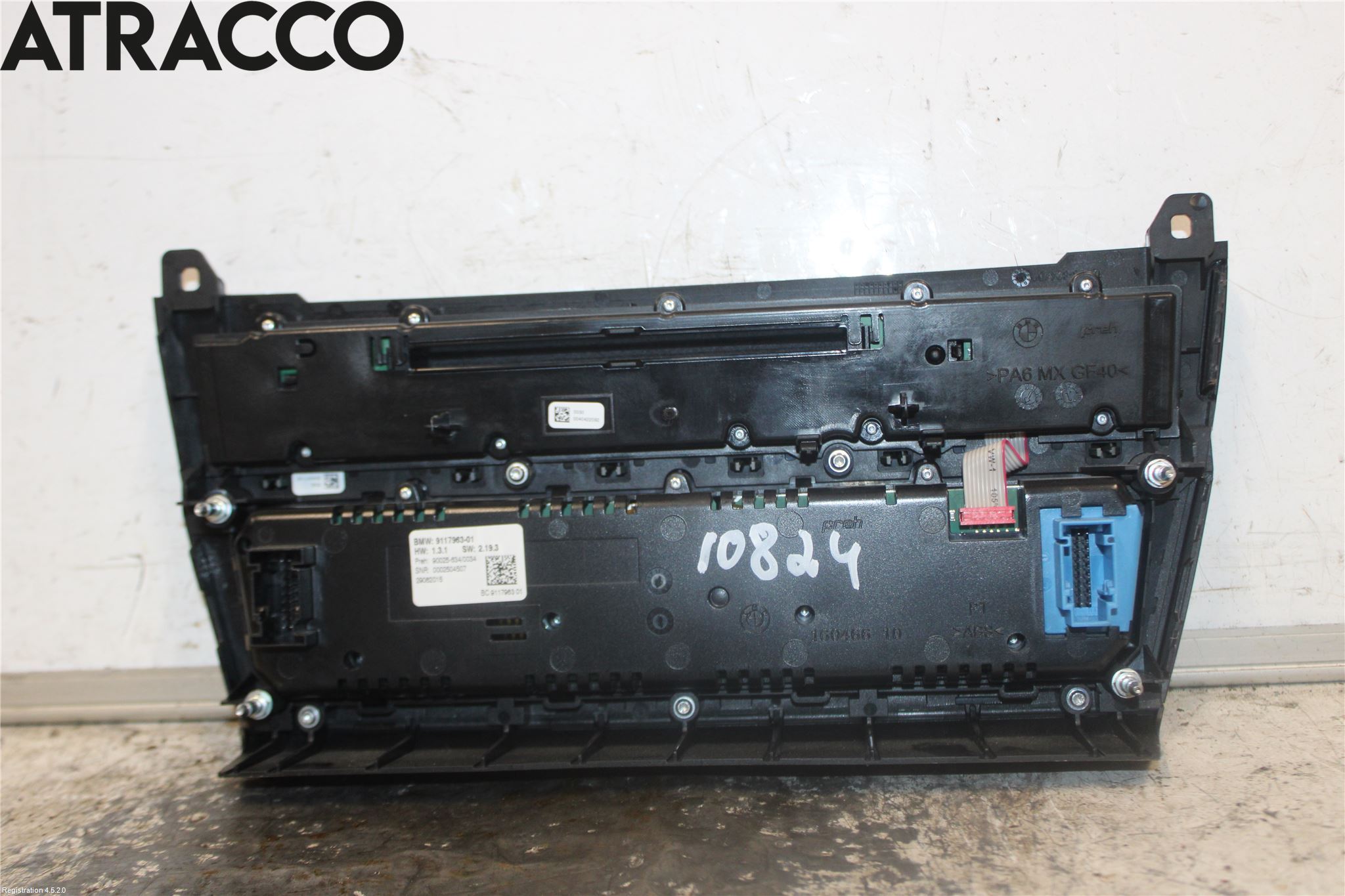 BMW 5 F10/F11/F18 09-17 Ac Styrenhet Ac Manöveren