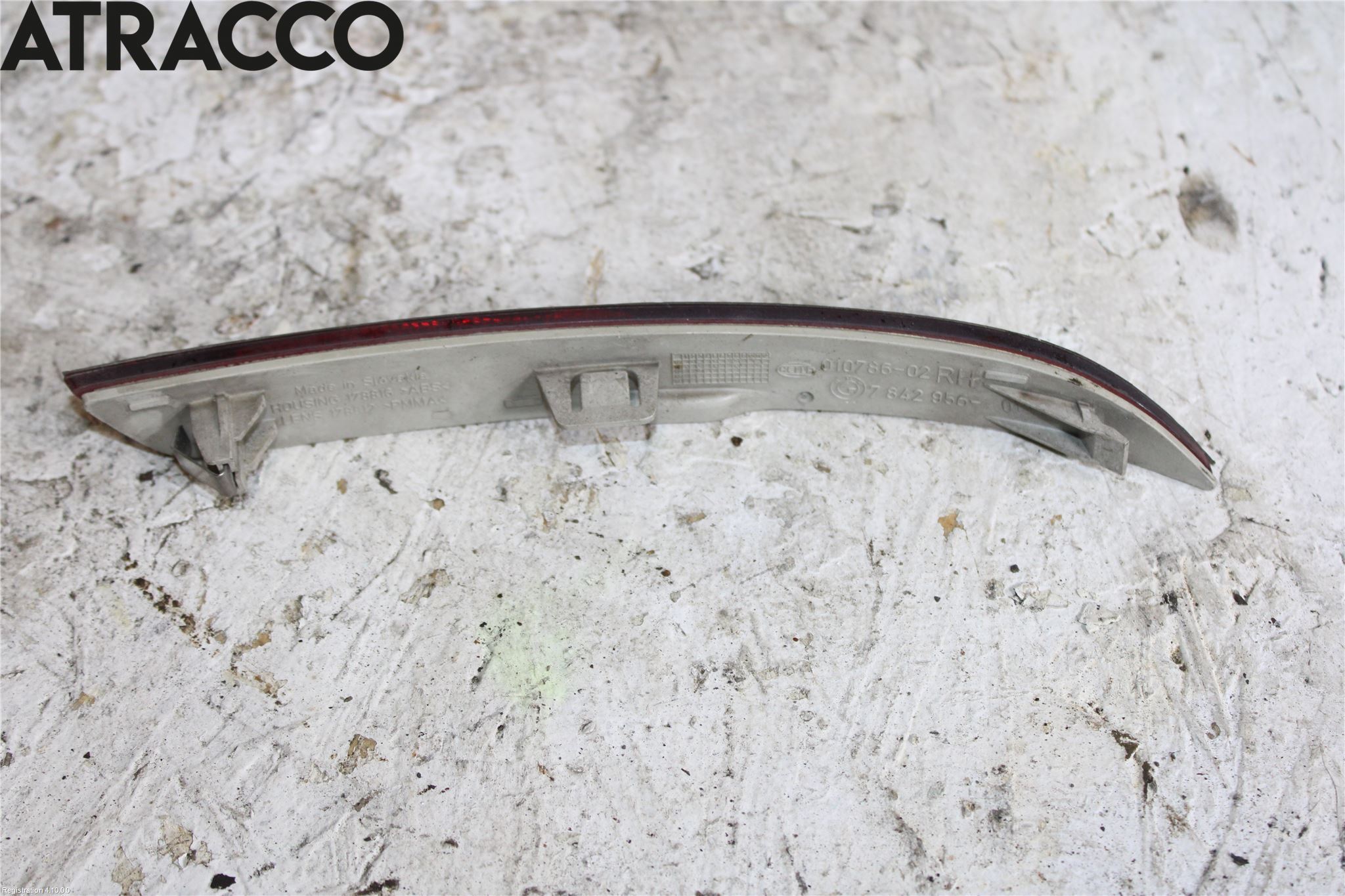 BMW 5 F10/F11/F18 09-17 Dimljus/Reflex Bak