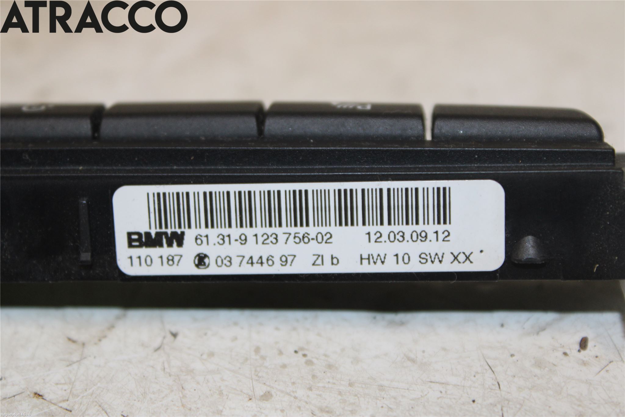 BMW 3 E90/91 SED/TOU 05-12 Strömställare Stolvärme