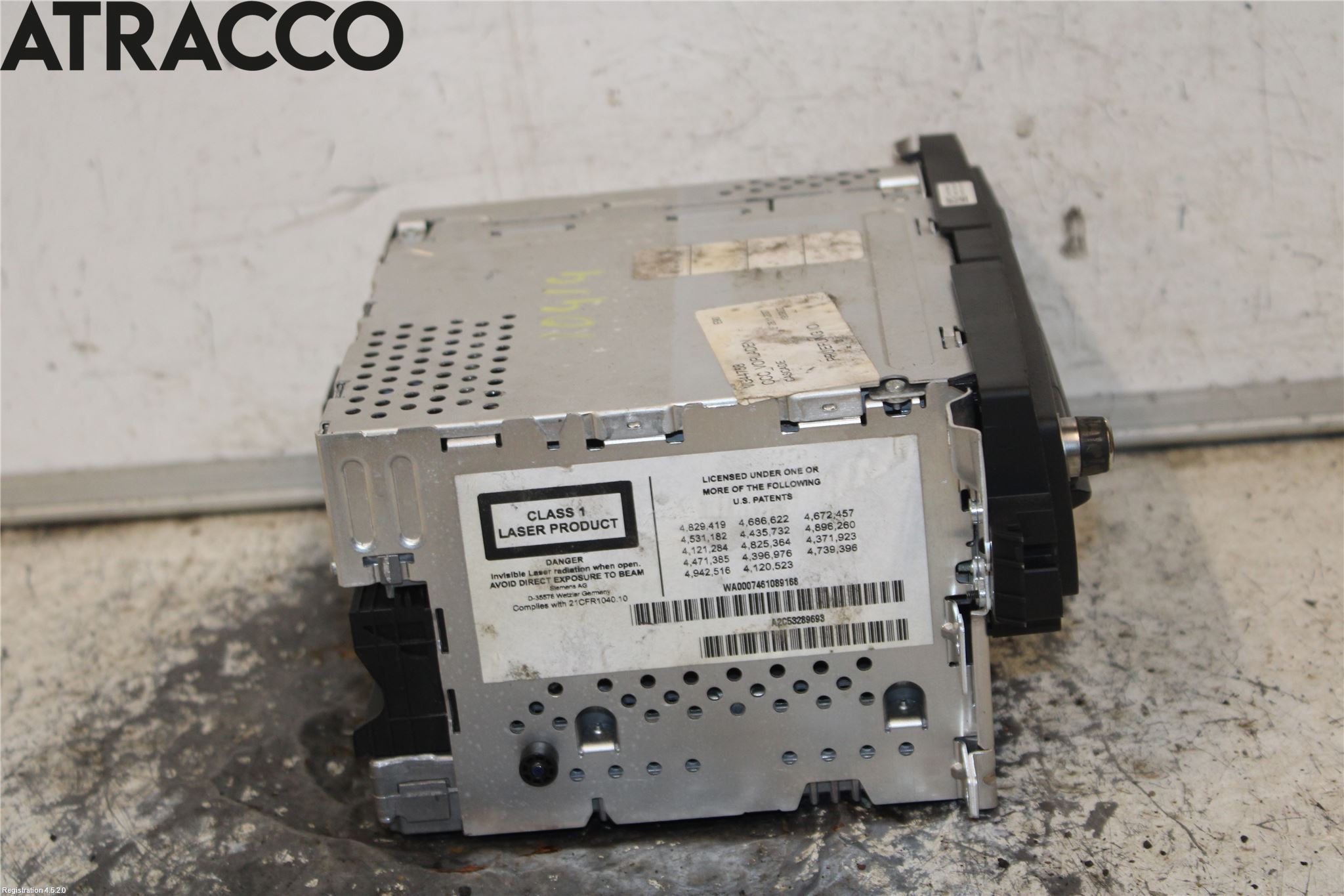 BMW 3 E90/91 SED/TOU 05-12 Cd Radio - Multimediapanel