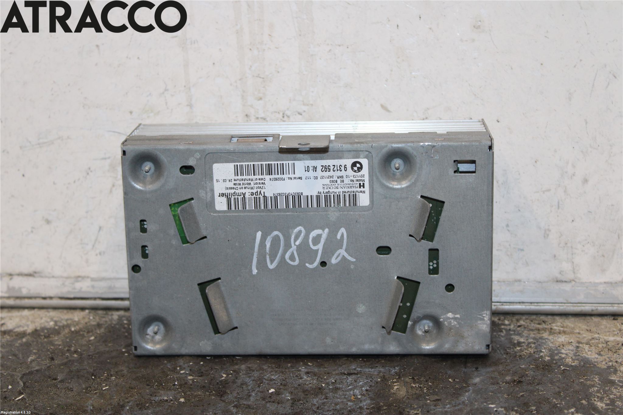 BMW 5 F10/F11/F18 09-17 Radio-Stereo Förstärkare