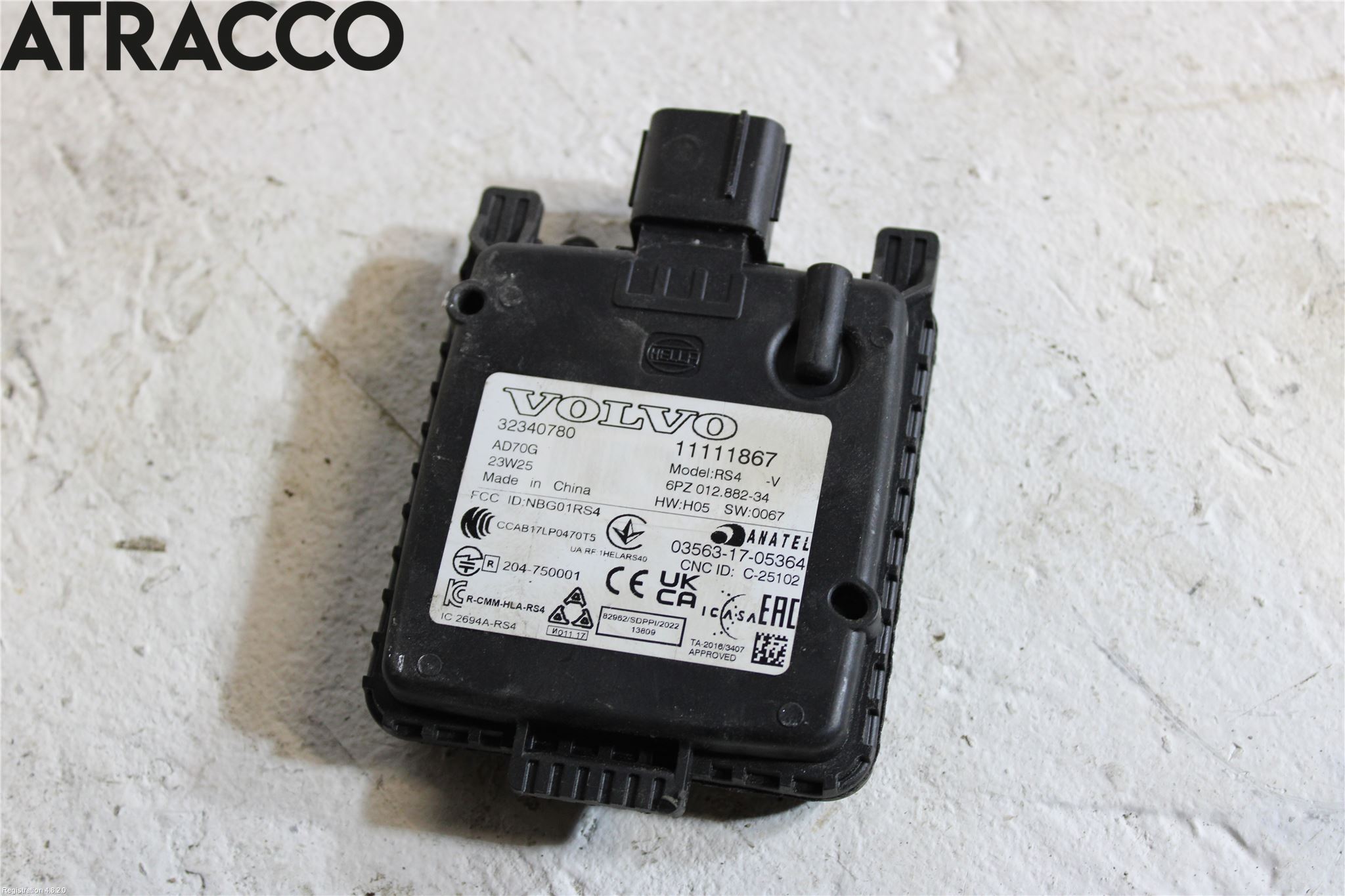 Volvo XC40/RECHARGE 18- Sensor Övrigt