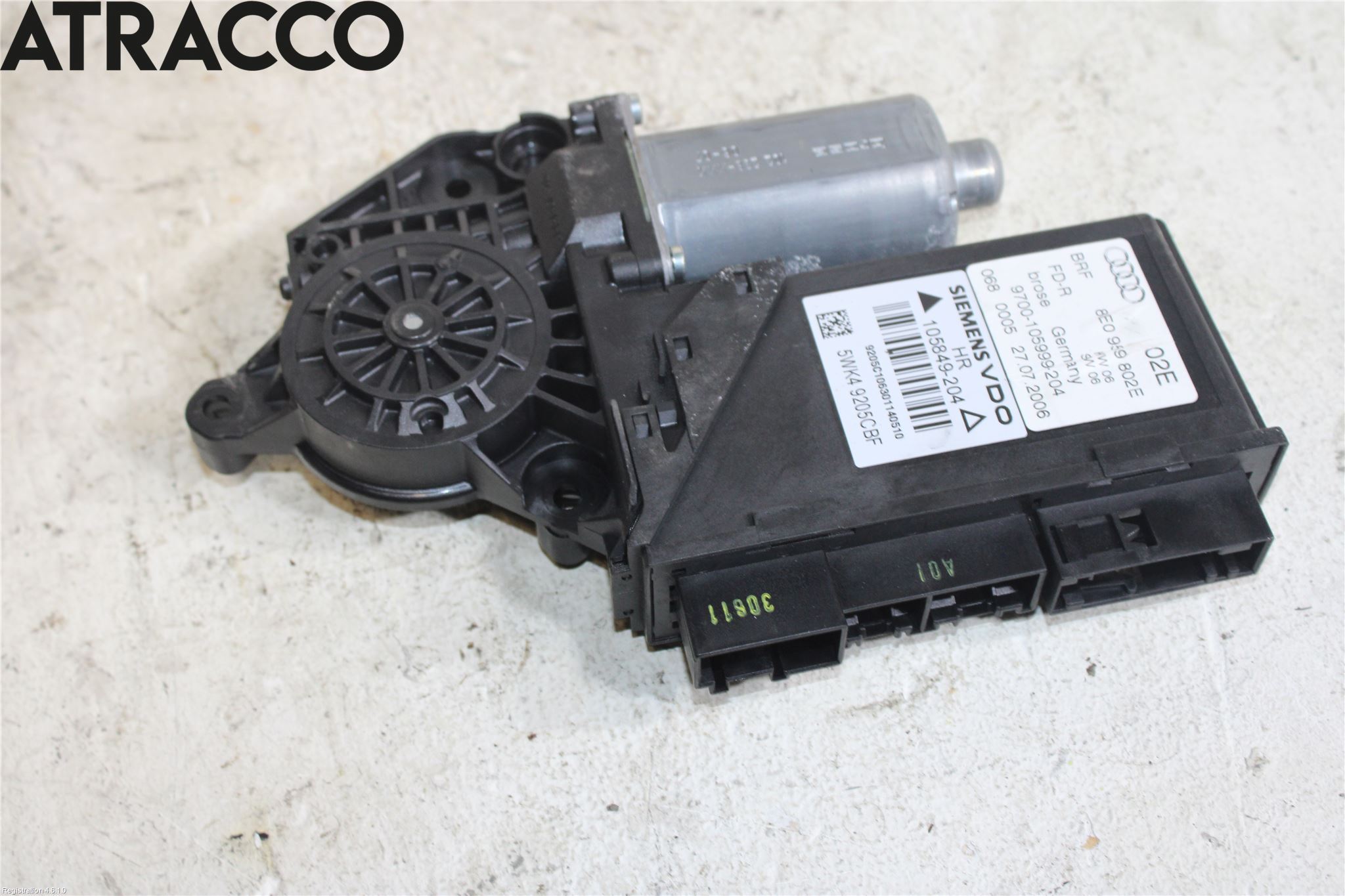 Audi A4/S4 05-07 Fönsterhissmotor
