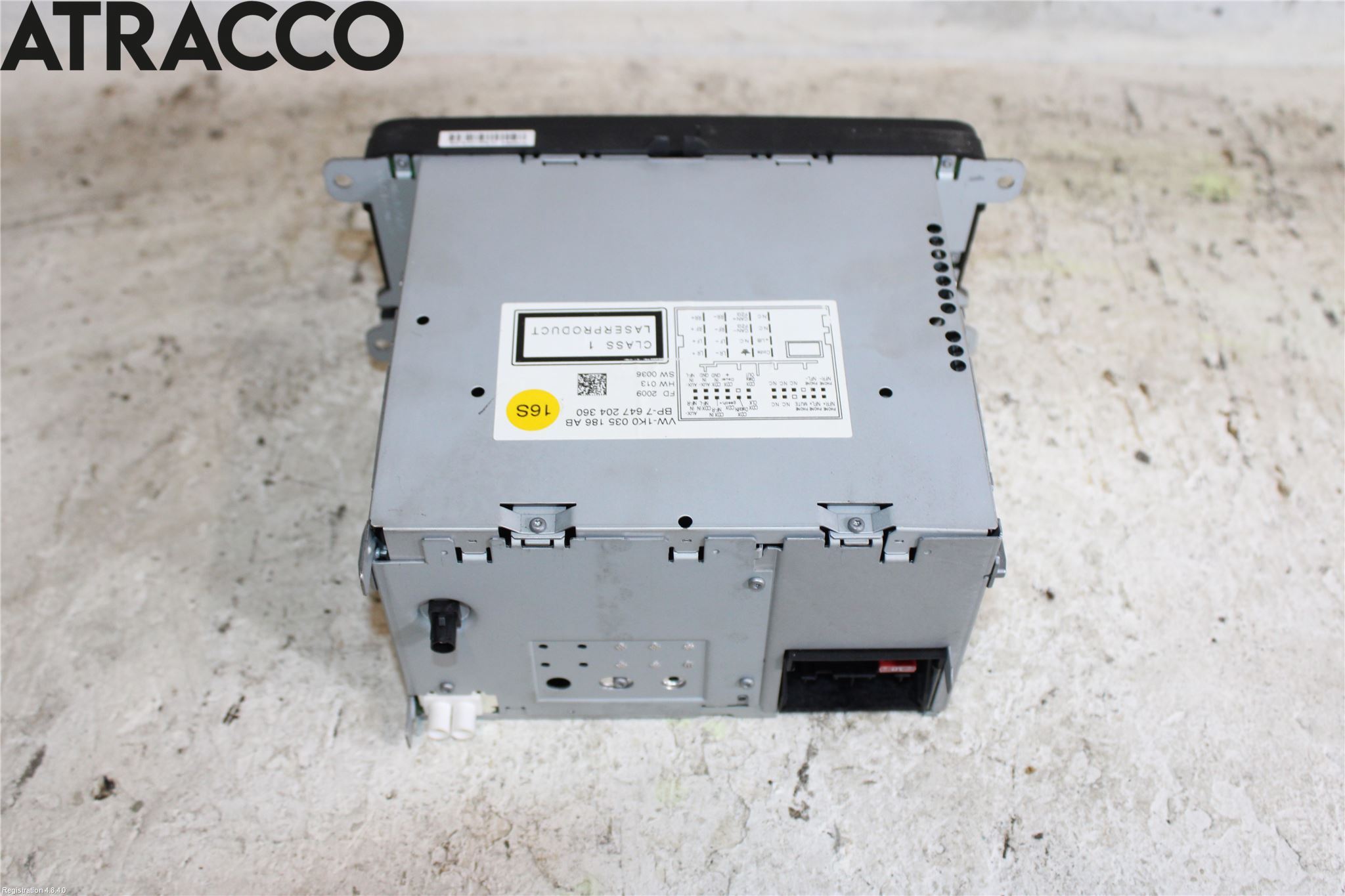 Volkswagen VW GOLF VI 09-13 Cd Radio - Multimediapanel