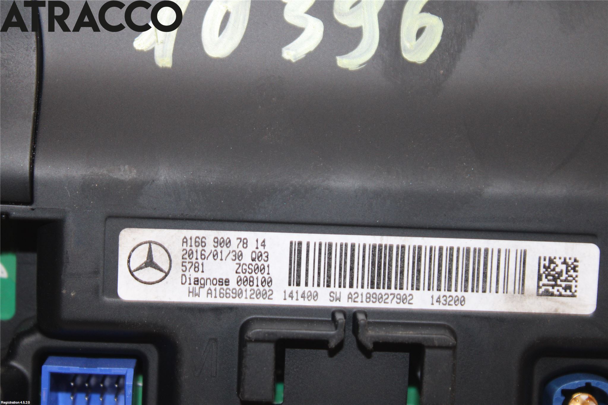 Mercedes-Benz MB B-KLASS (W246/W242) 12-19 Bildskärm