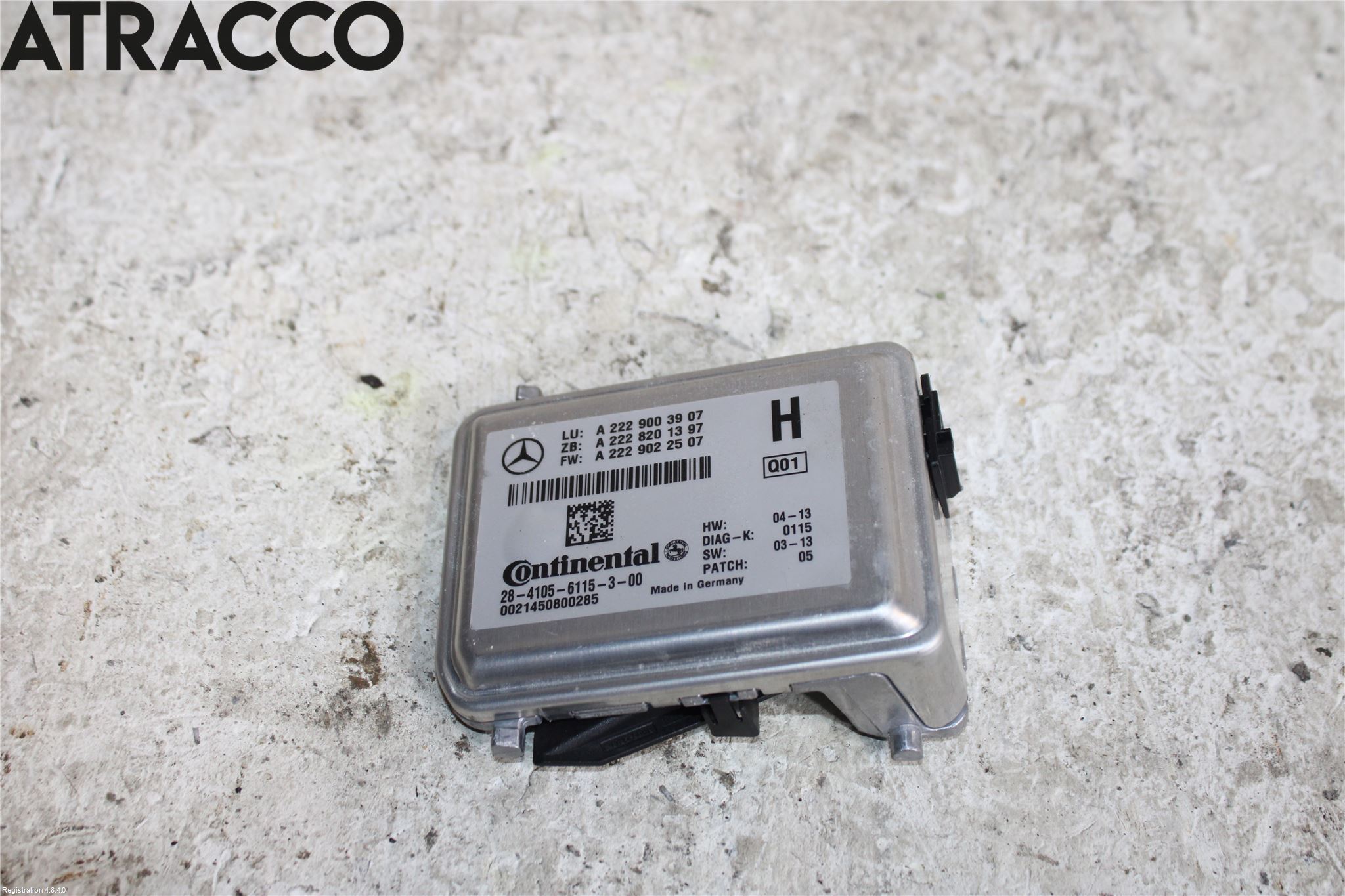 Mercedes-Benz MB C-KLASS (W205) 14-21 Sensor Aktivt Kollisionsskydd