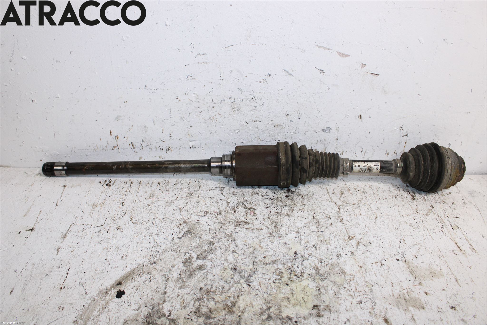 BMW X1 E84 10-15 Drivaxel Fram Höger