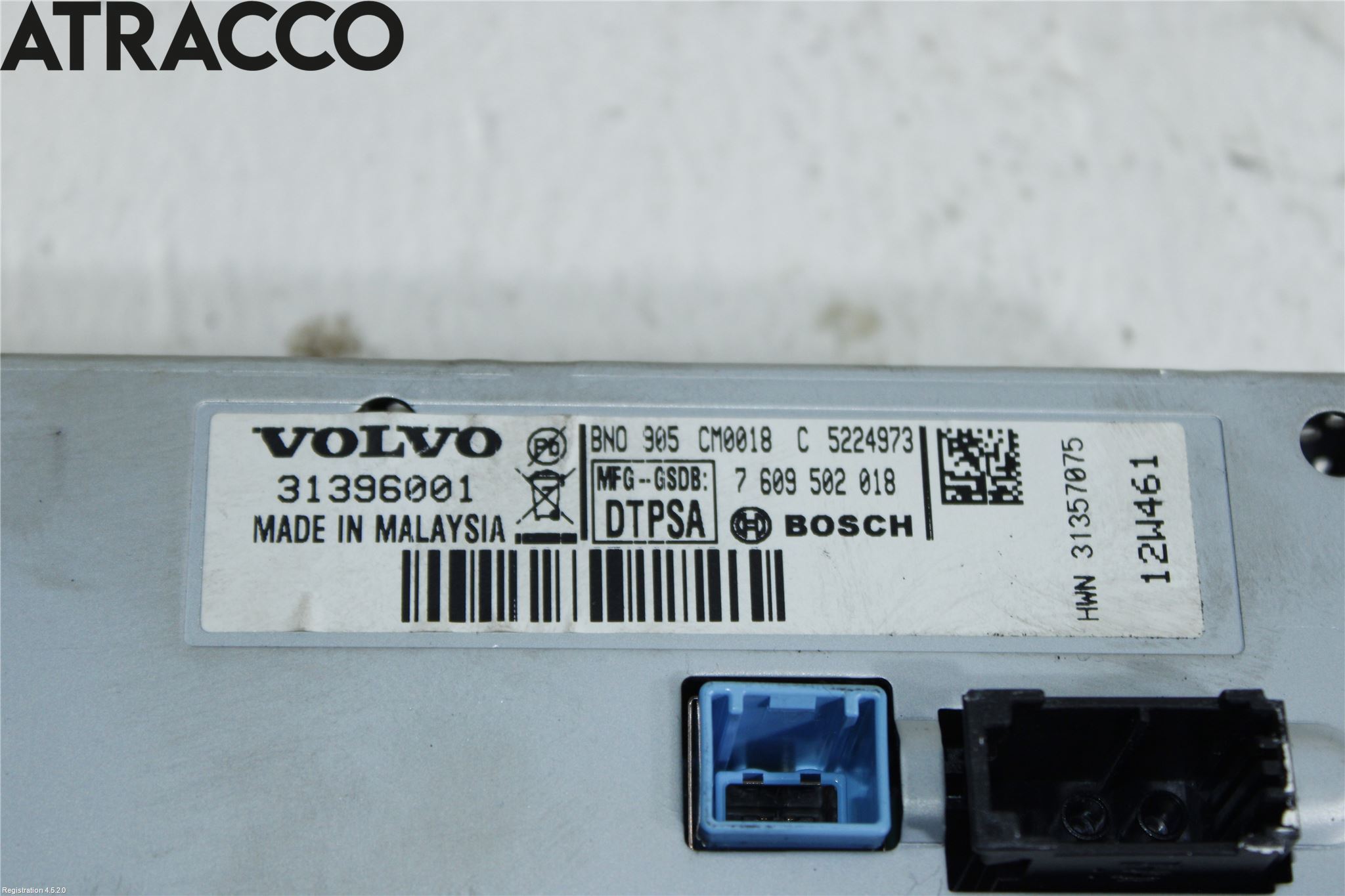 Volvo XC60 09-13 Bildskärm
