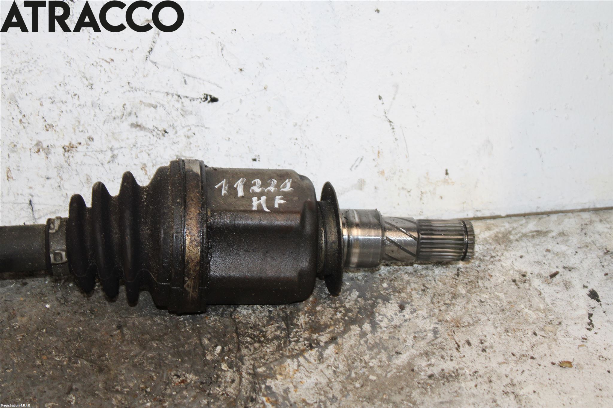 Nissan NAVARA 05-16 Drivaxel Fram Höger
