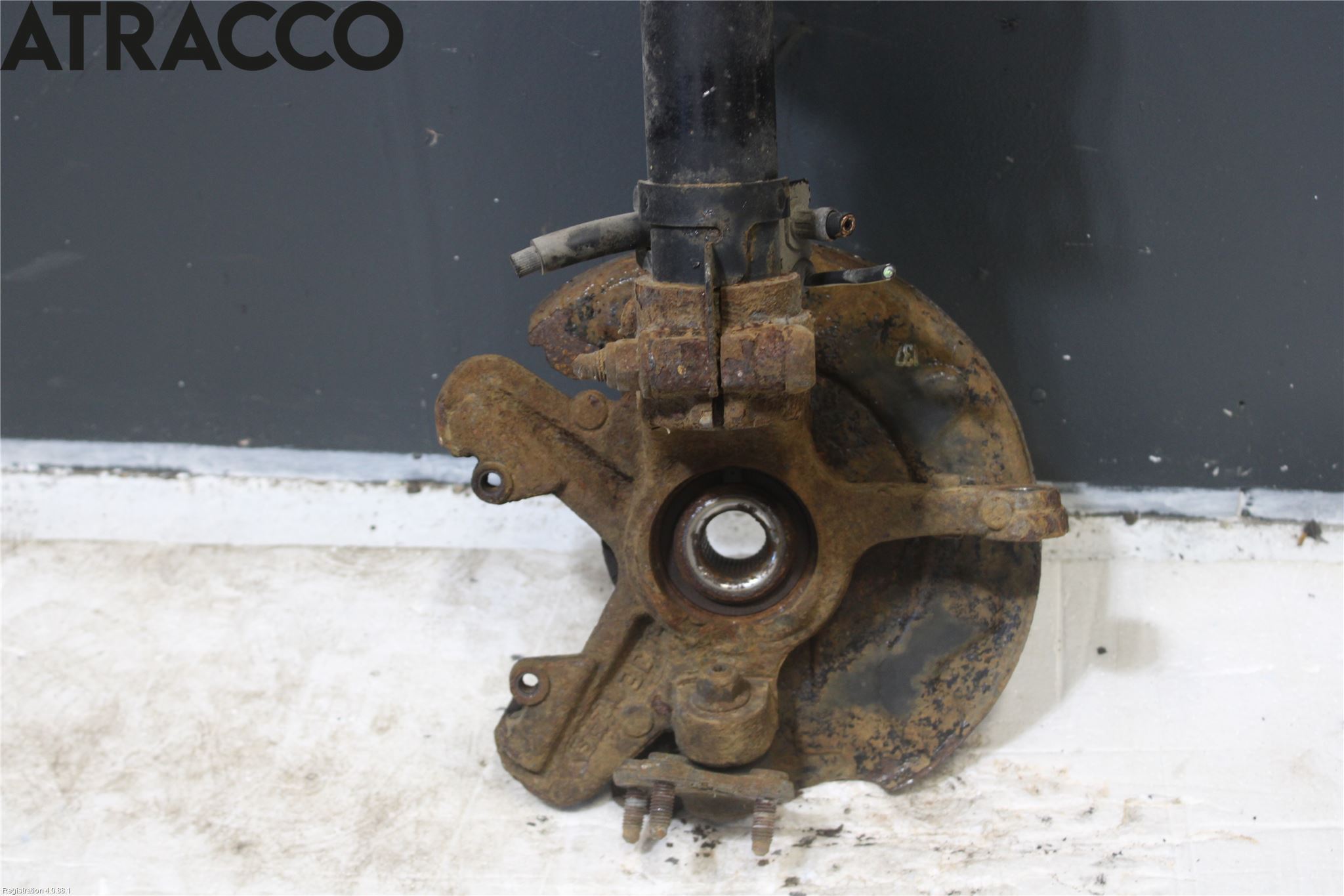 Volkswagen VW POLO 10-17 Fjäderben Fram Höger