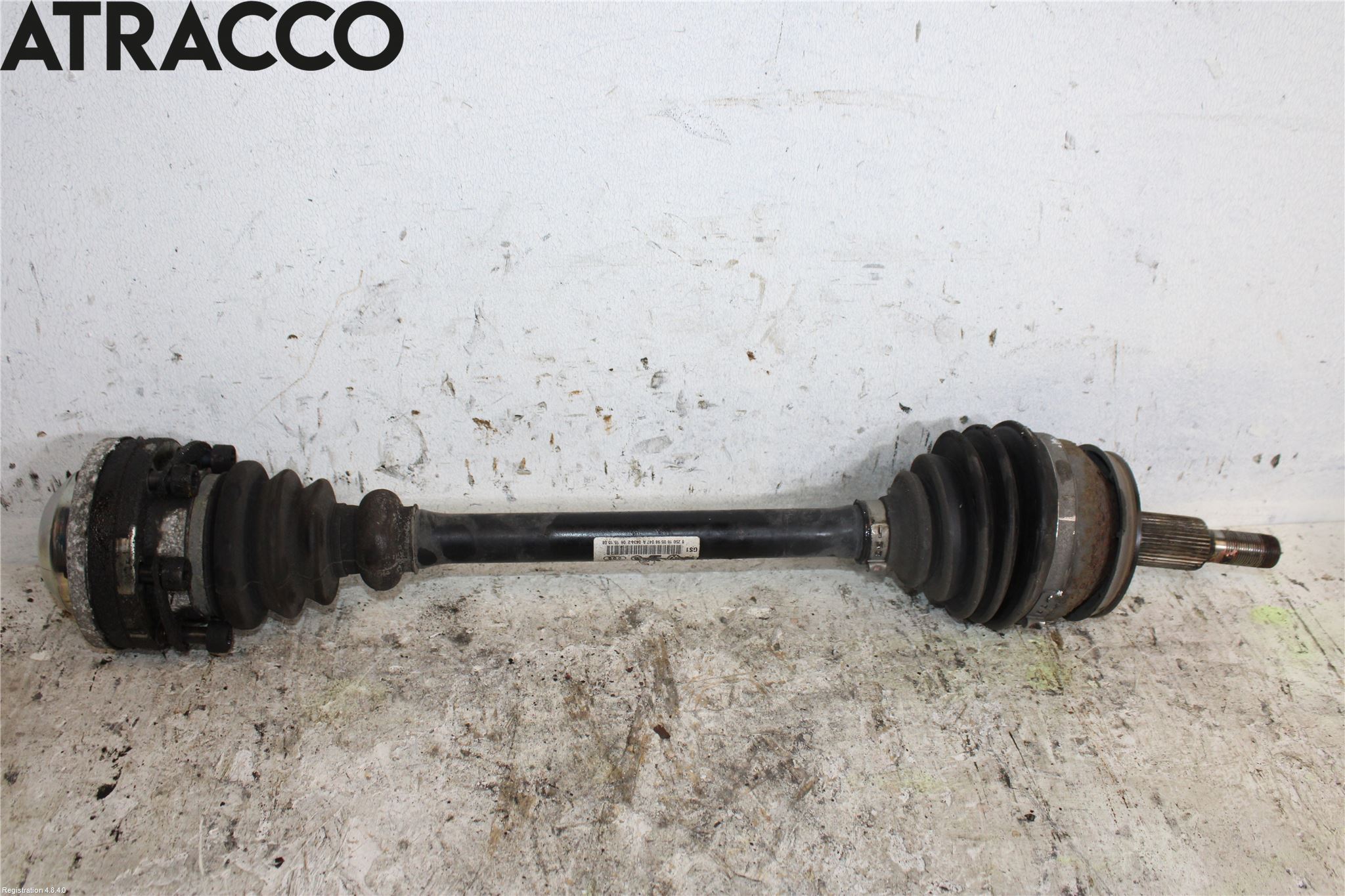 Volkswagen VW TRANSP/CARAVELLE (T5) 04-15 Drivaxel Fram Vänster