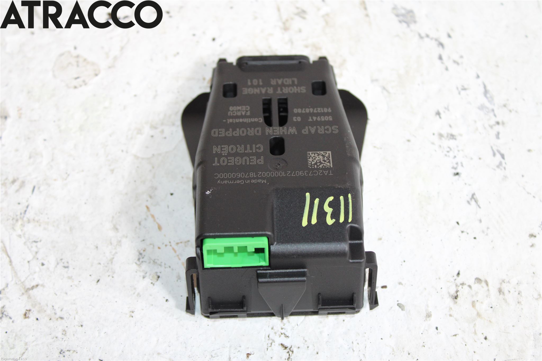 Peugeot 2008 13-20 Sensor Aktivt Kollisionsskydd