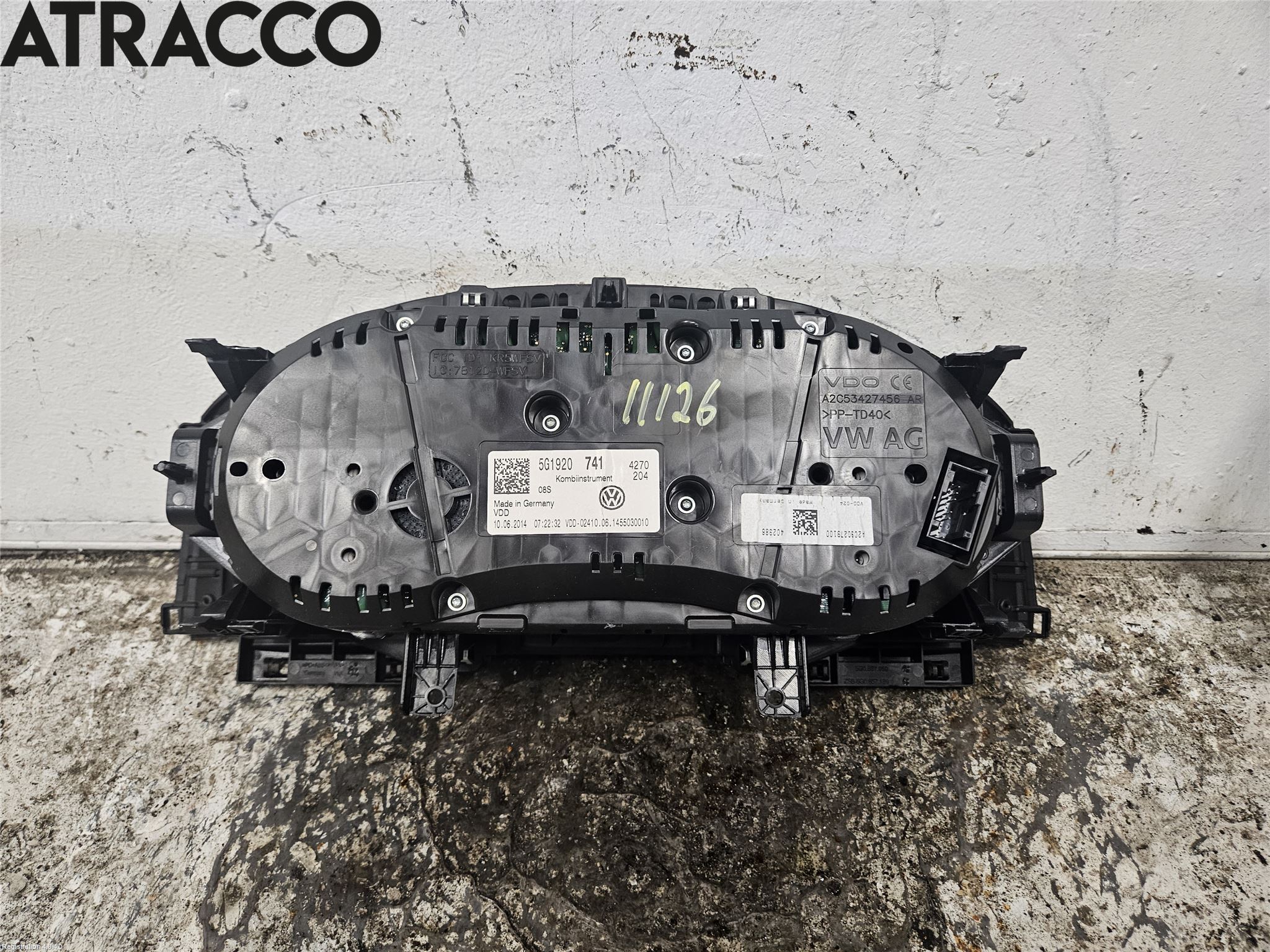 Volkswagen VW GOLF VI 09-13 Instrument Komb