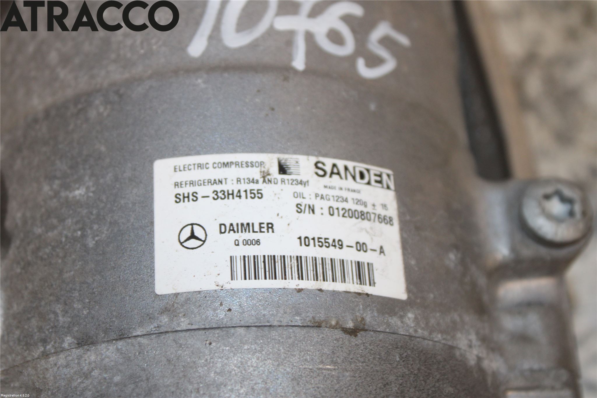 Mercedes-Benz MB B-KLASS (W246/W242) 12-19 Ac Kompressor