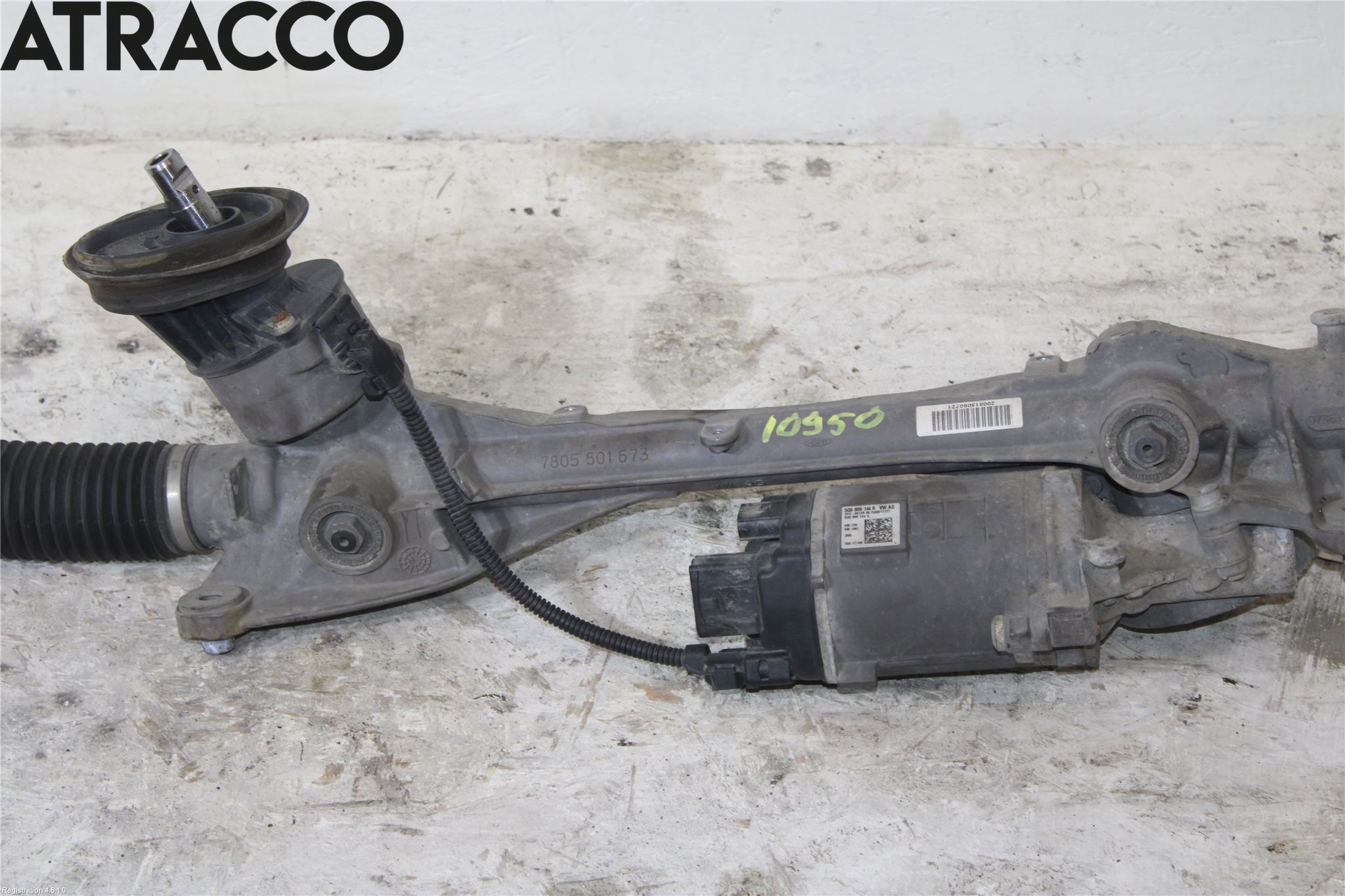 Volkswagen VW GOLF / E-GOLF VII 13-20 Styrväxel Servo -Snäcka