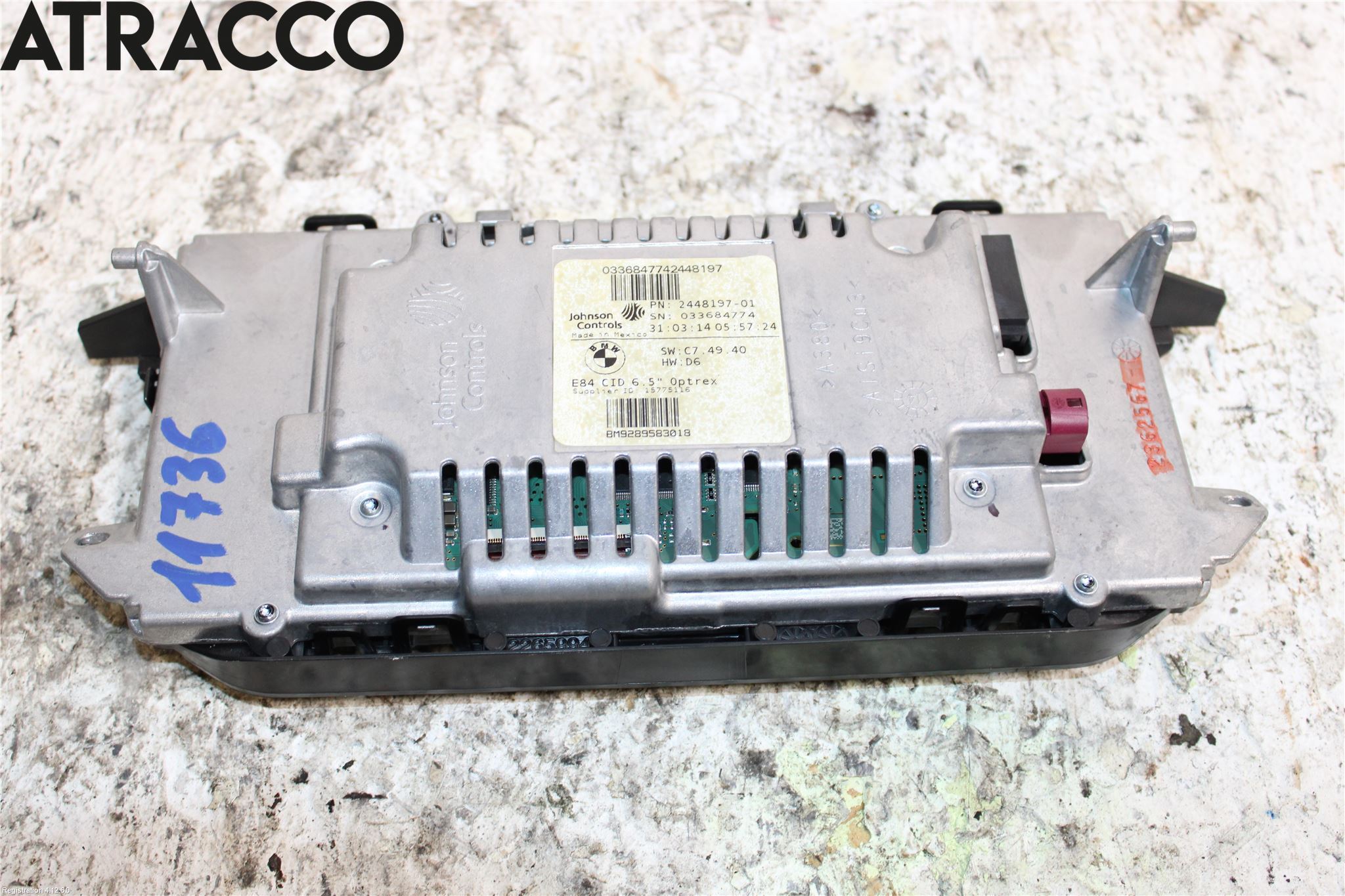 BMW X1 E84 10-15 Multifunktionsdisplay