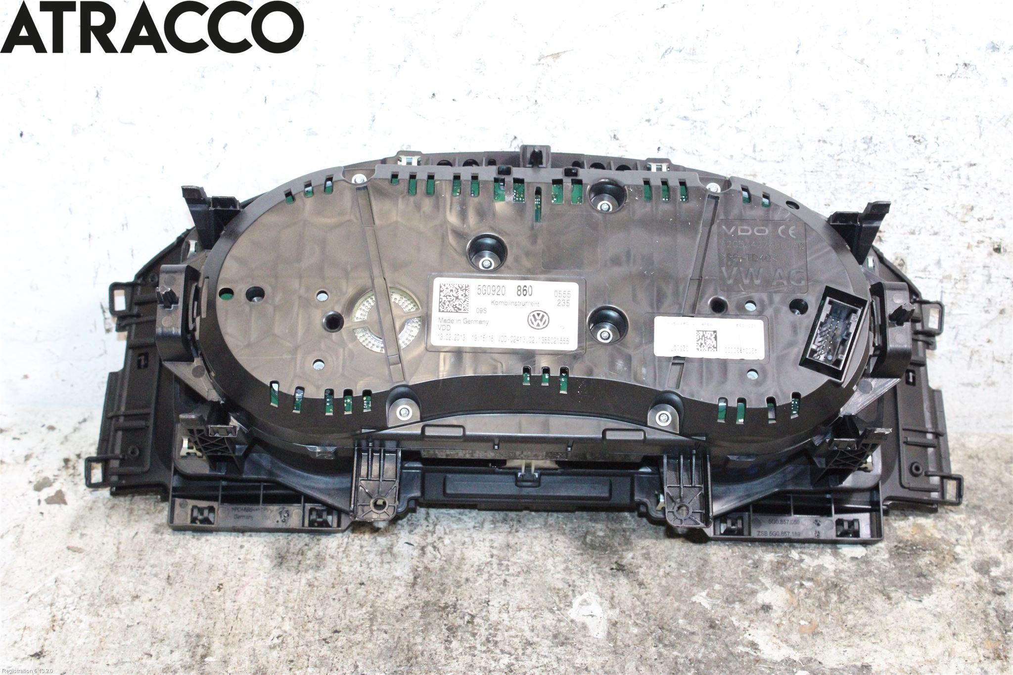Volkswagen VW GOLF / E-GOLF VII 13-20 Instrument Komb