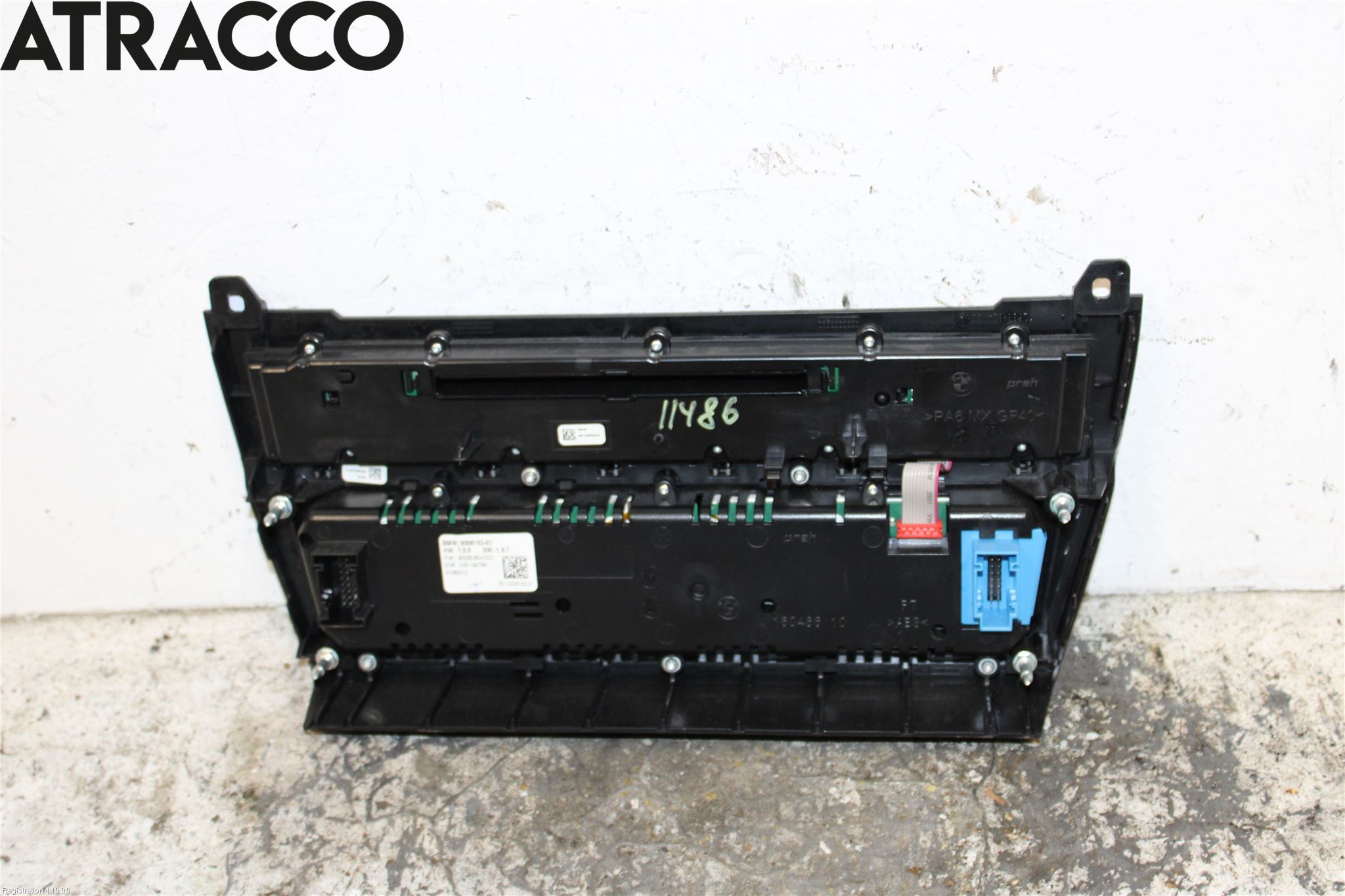 BMW 5 F10/F11/F18 09-17 Ac Styrenhet Ac Manöveren