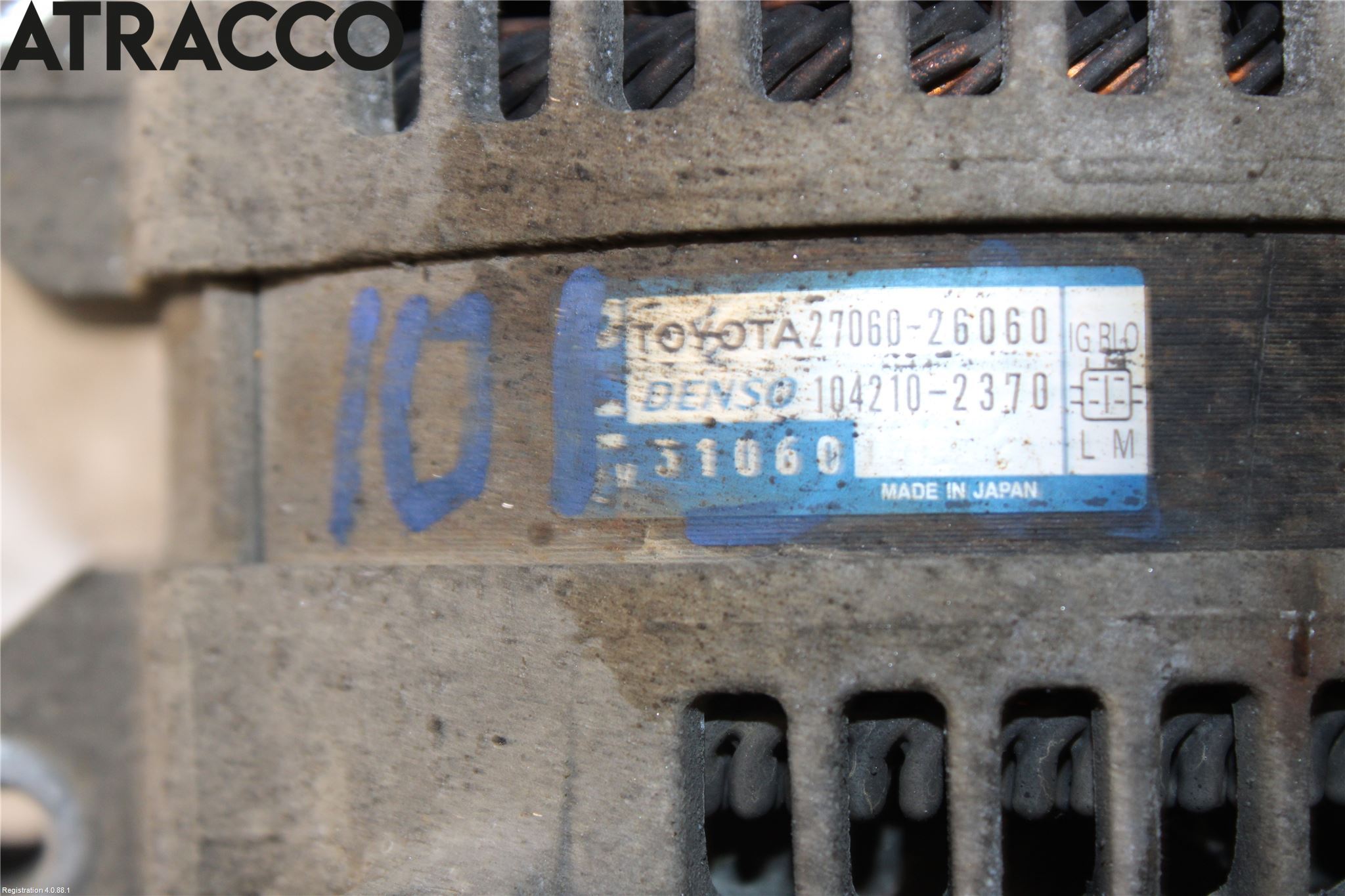 Toyota RAV 4 06-12 Generator