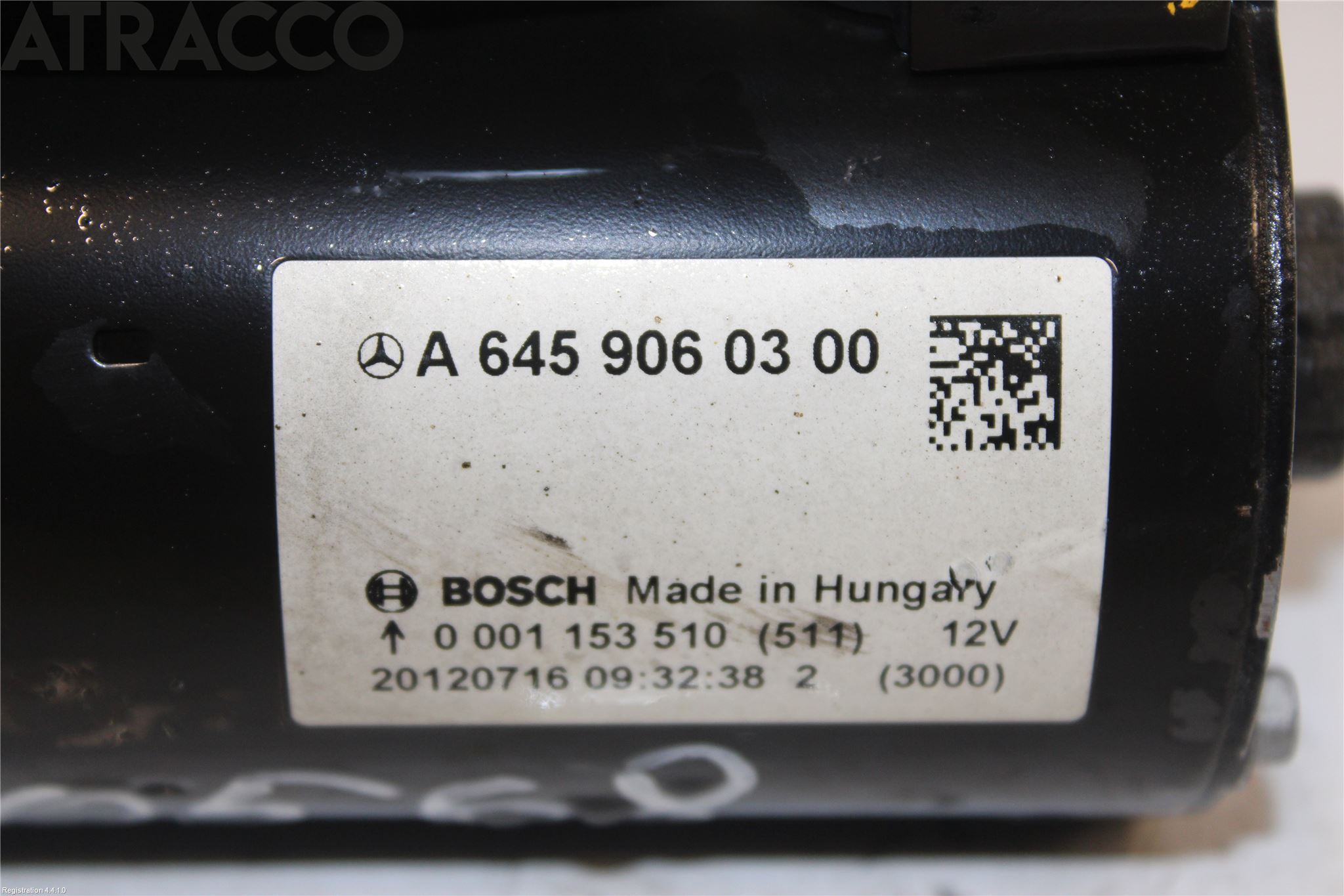Mercedes-Benz MB B-KLASS (W246/W242) 12-19 Startmotor