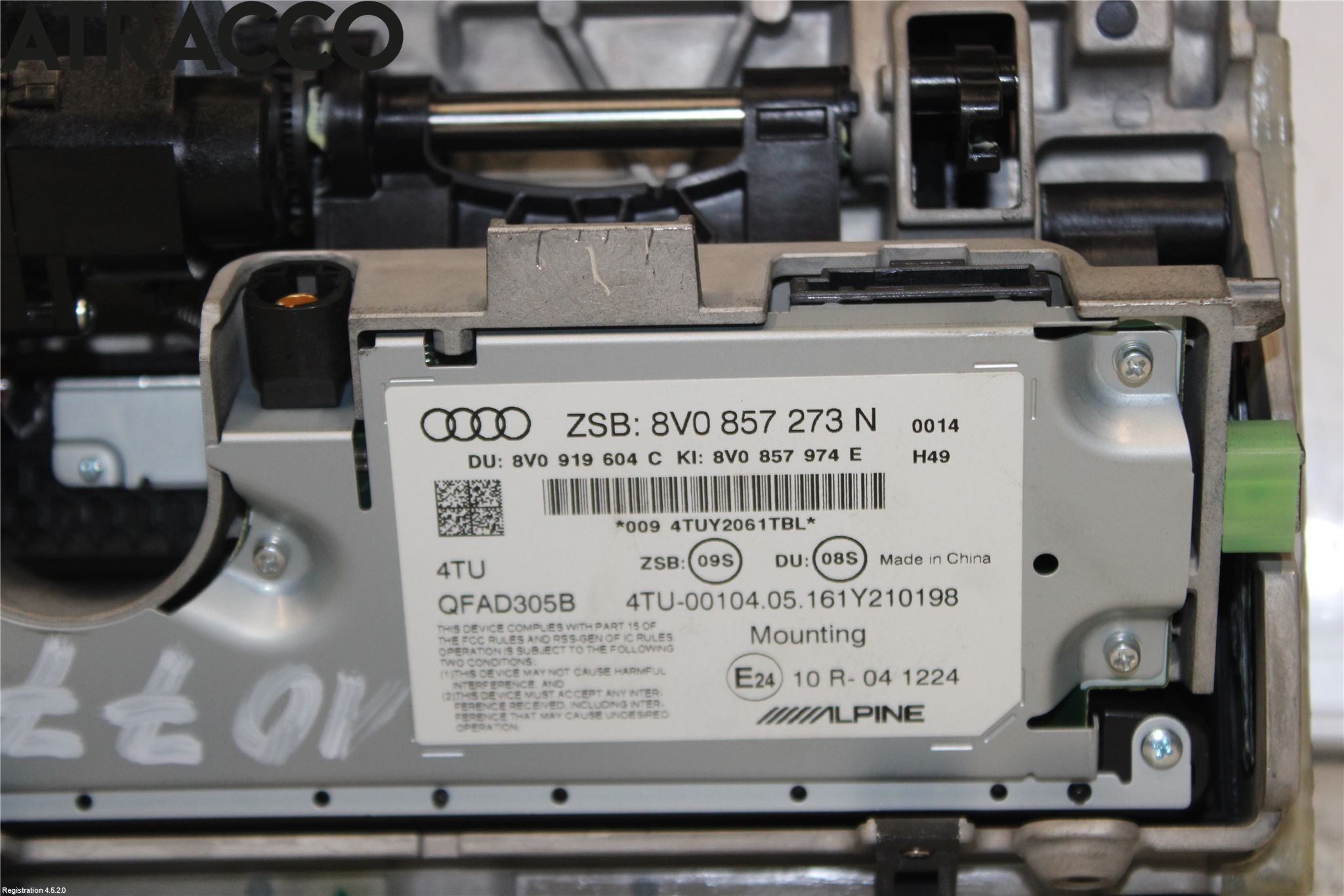 Audi A3/S3 8V 13-20 Bildskärm