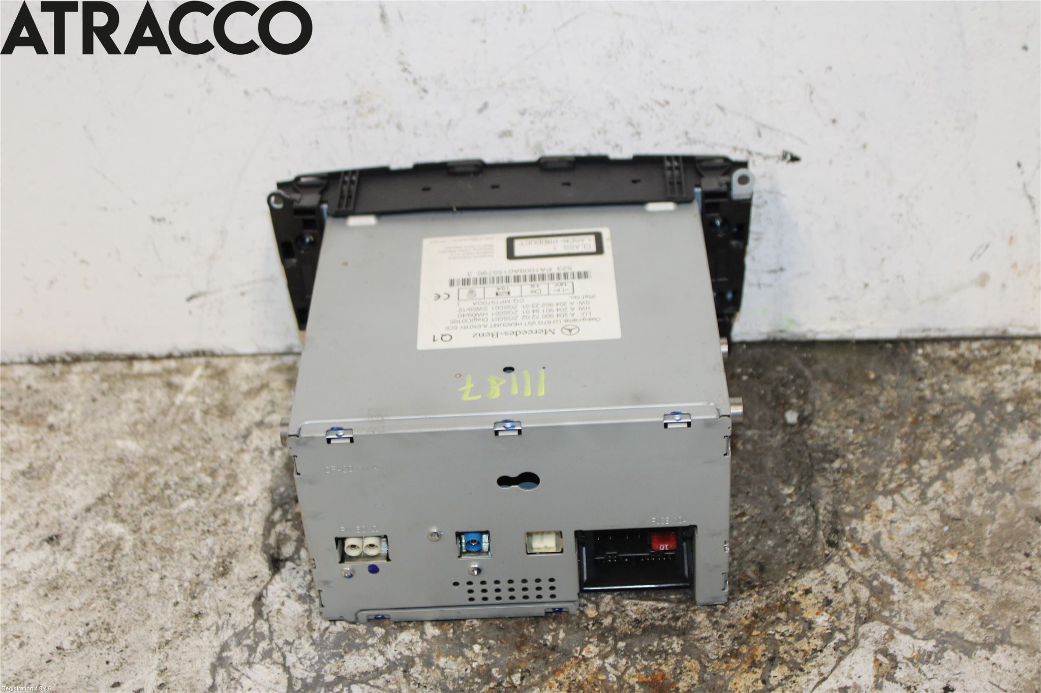 Mercedes-Benz MB C-KLASS (W204) 07-15 Cd Radio - Multimediapanel