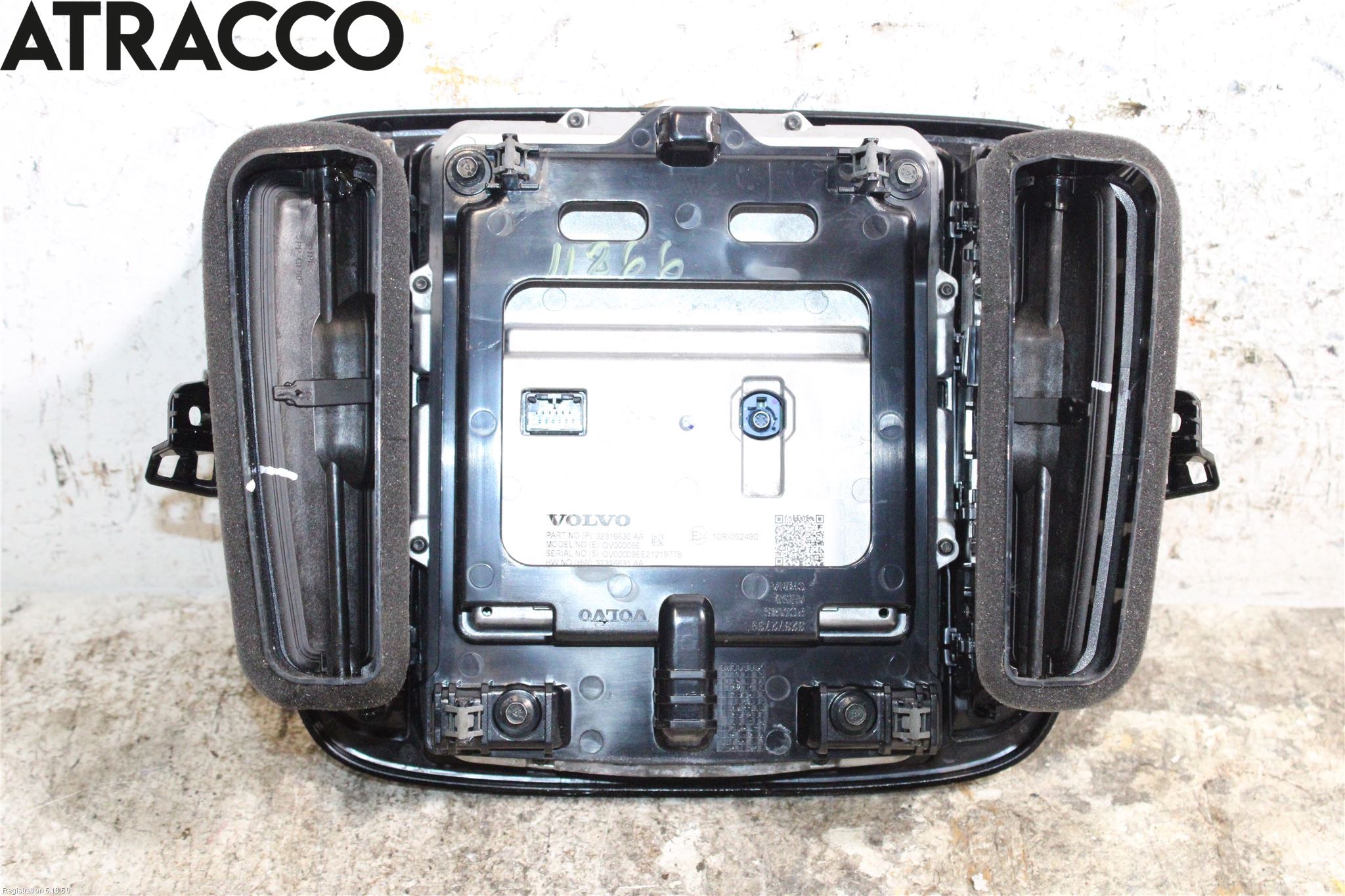 Volvo XC40/RECHARGE 18- Kontrolldisplay