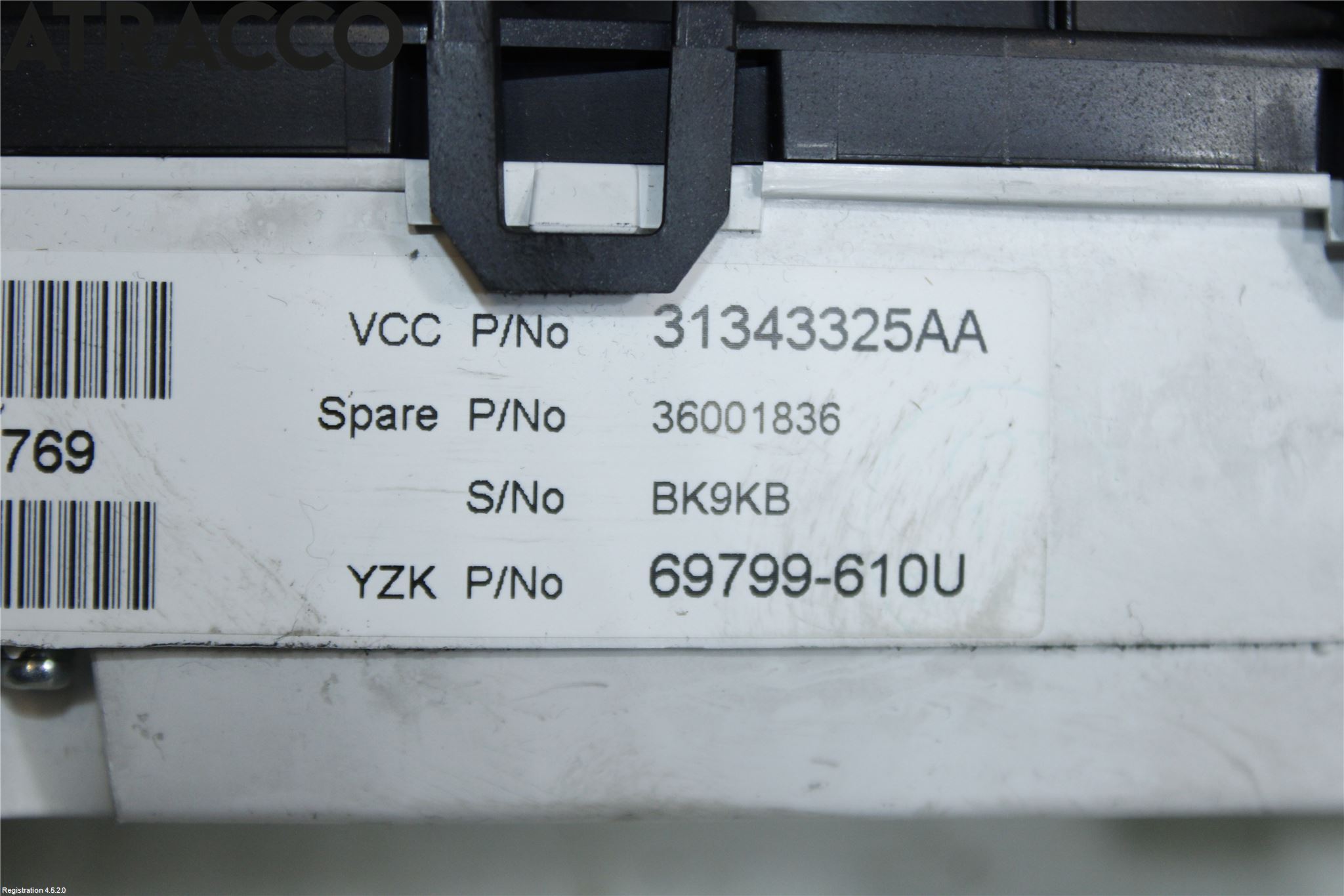Volvo XC60 09-13 Instrument Komb