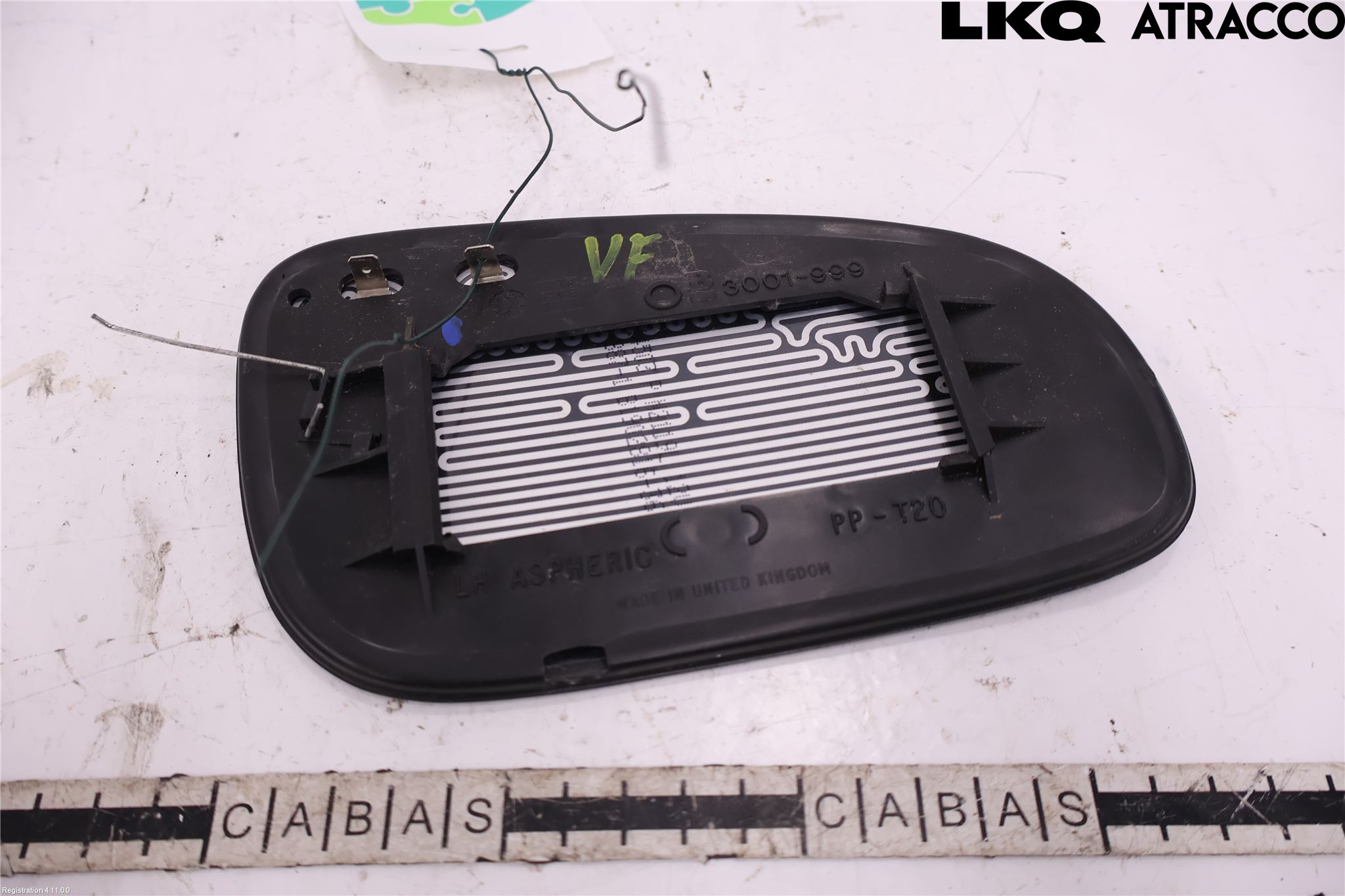 Volvo S60 01-04 Spegelglas Vä